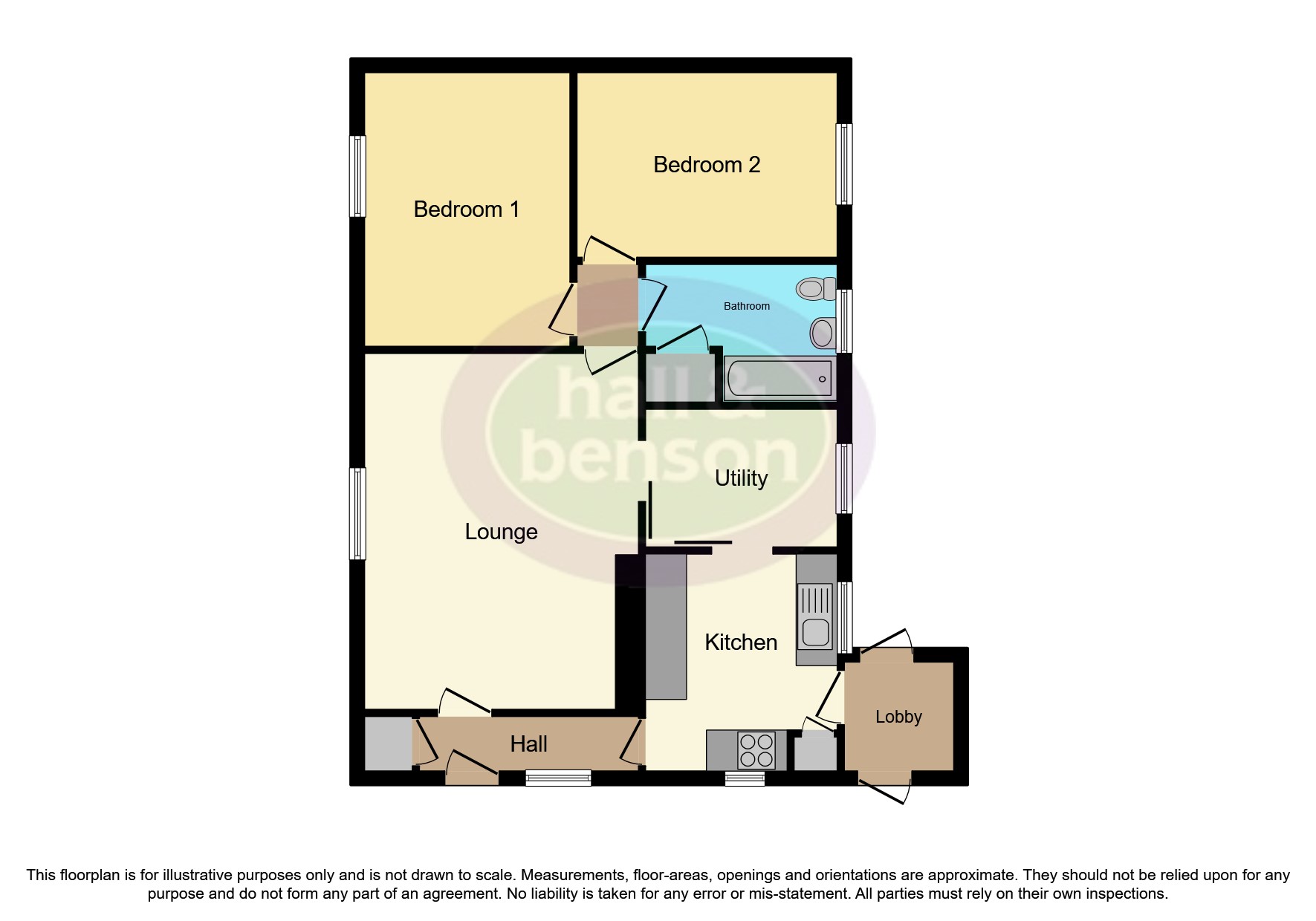The Rise, Darley Abbey, Derby DE22, 2 bedroom detached bungalow for