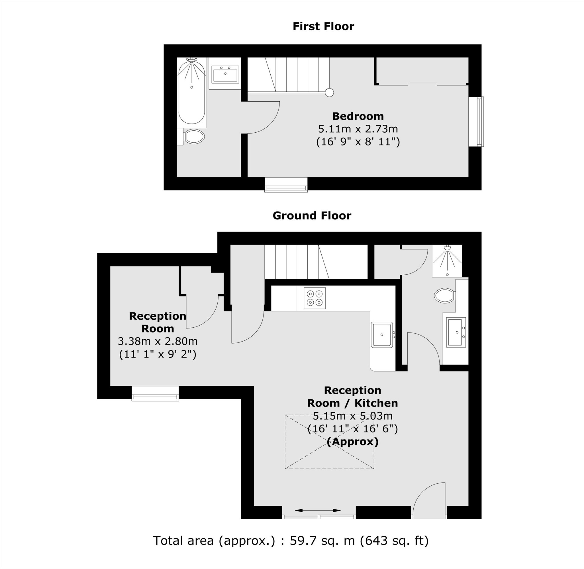 2A, Talbot Road, Isleworth floorplan