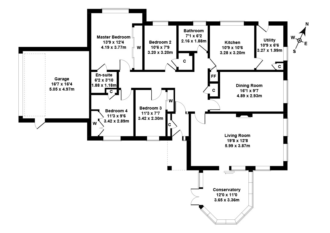 4 Bedrooms Detached bungalow for sale in Eskvale Court, Penicuik EH26