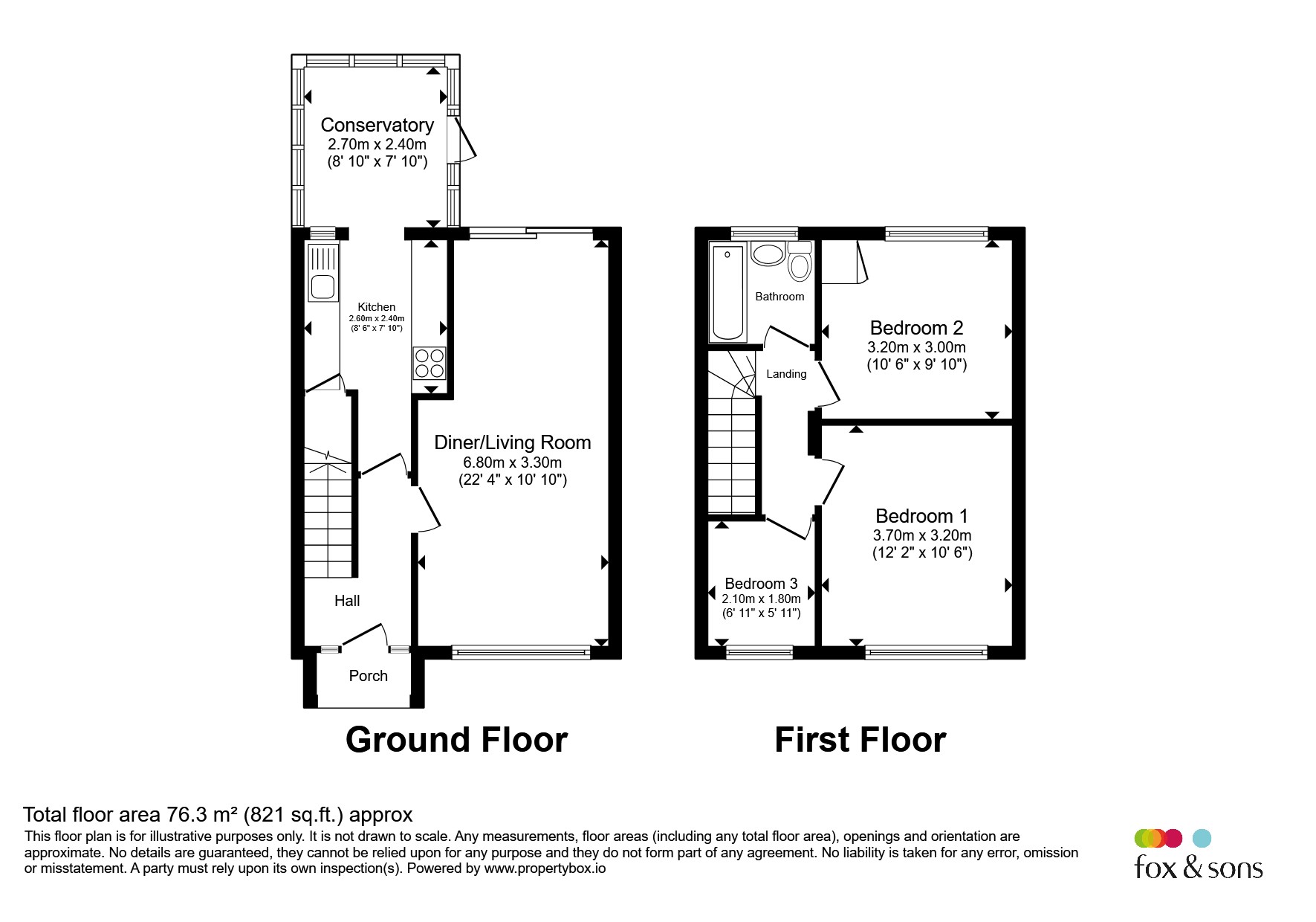 21, Timberley Road, Eastbourne floorplan