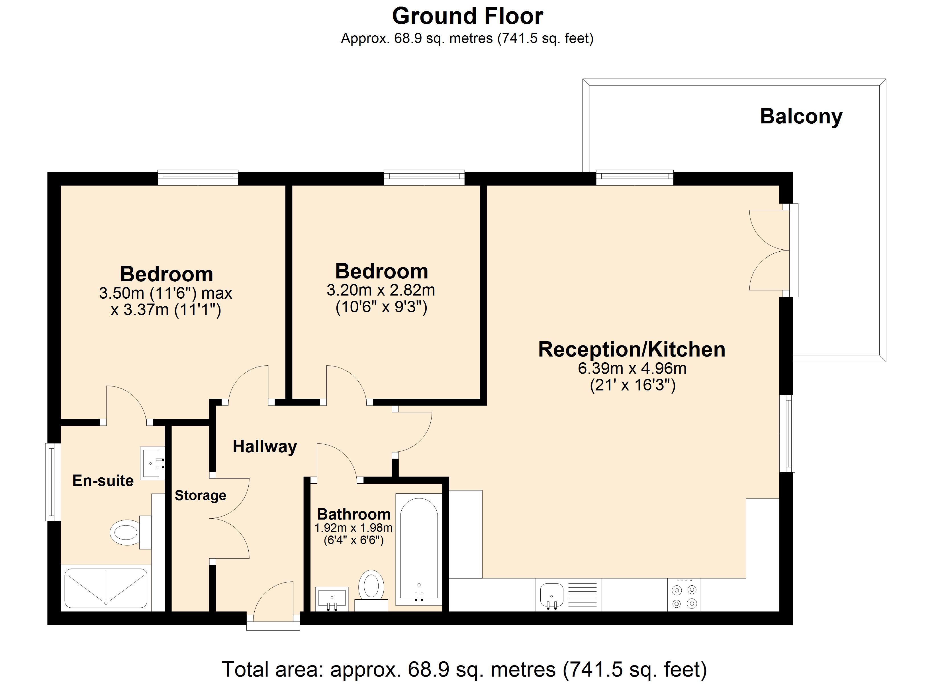 Lett Lane, Castle Hill, Ebbsfleet Valley, DA10, 2 bedroom