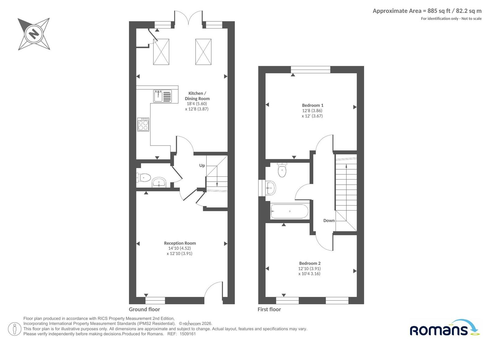 82, Duffet Drive, Wokingham floorplan