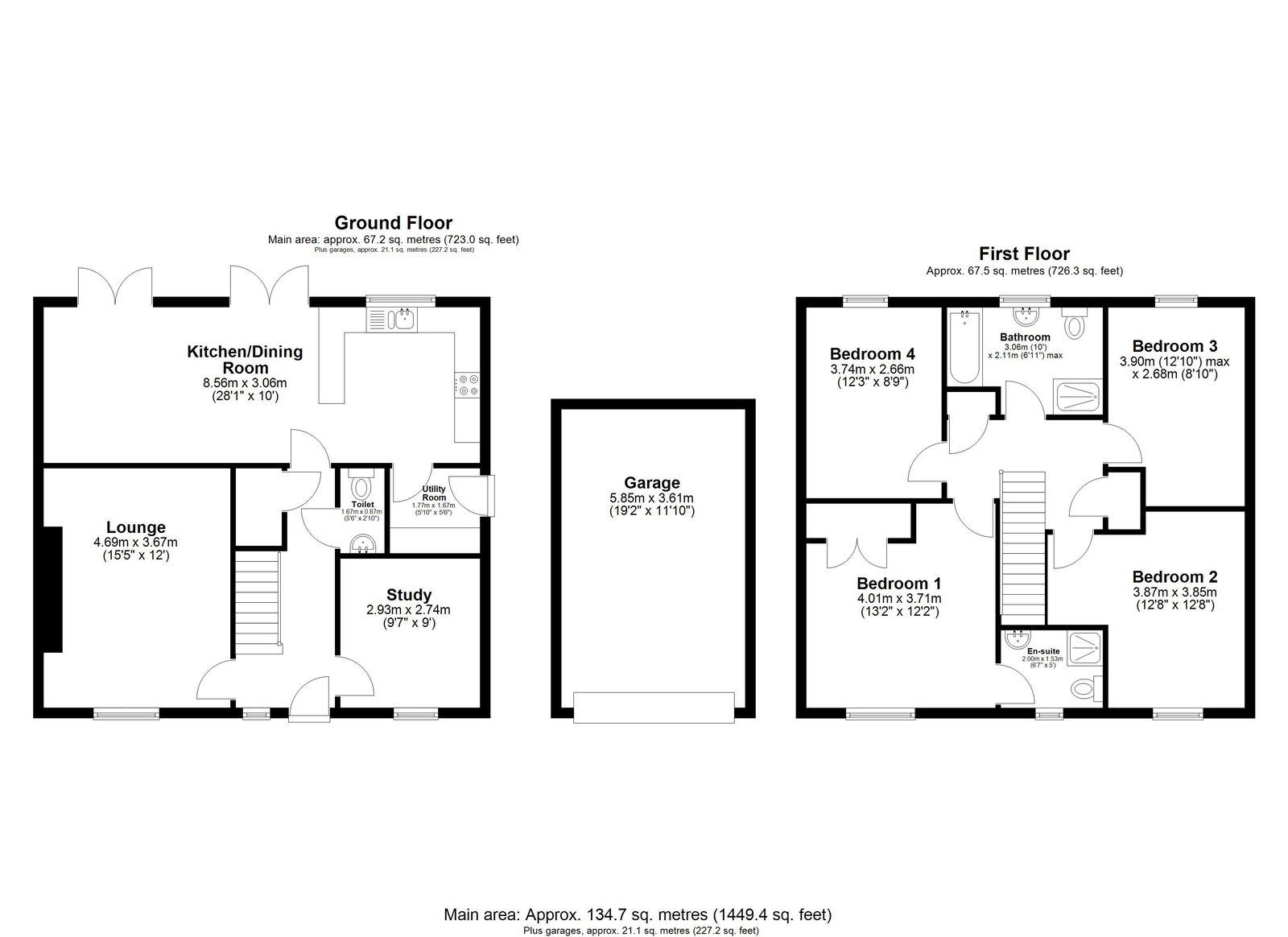 72, Thillans, Bedford floorplan