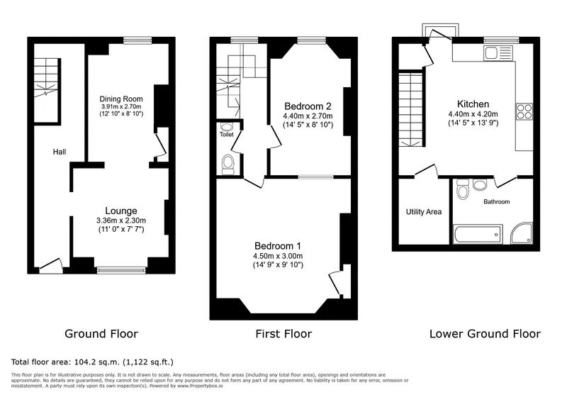 39, Tudor Road, NEWTON ABBOT floorplan