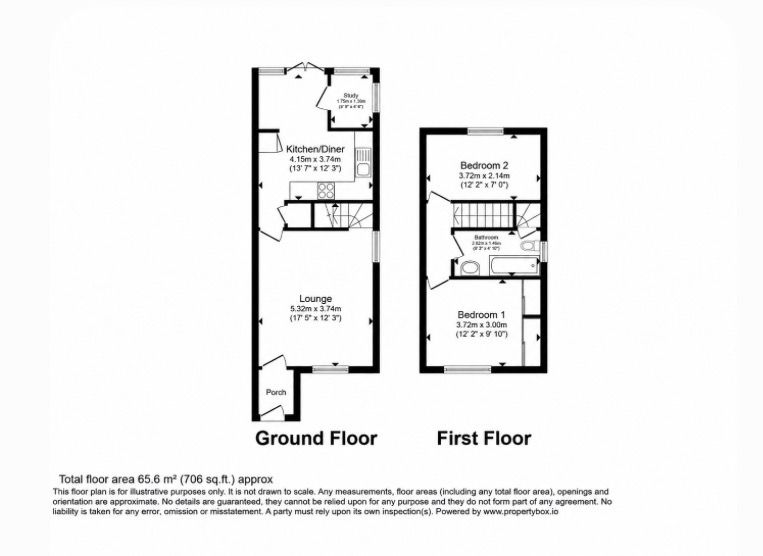 37, Broomwood Gardens, Sheffield floorplan