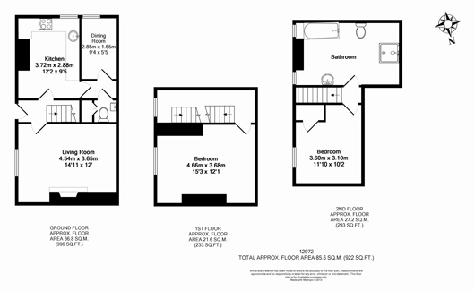 2 Bedrooms Cottage to rent in The Green, Culworth, Banbury OX17