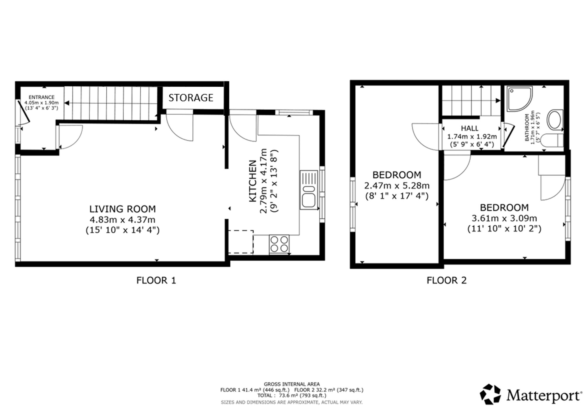 28 Kinnaird Crescent, Glasgow floorplan
