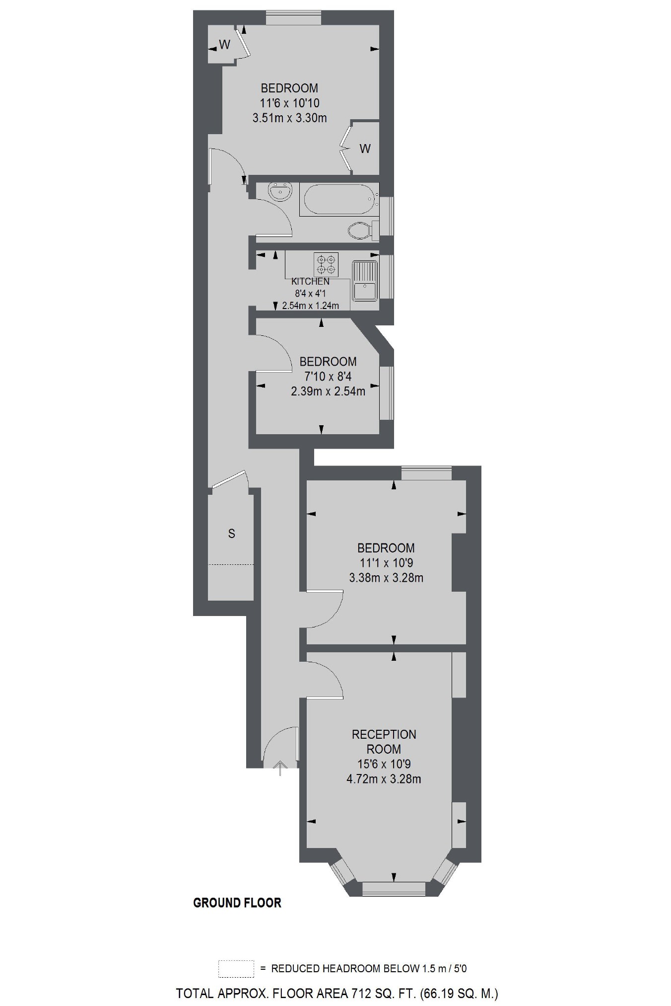 RGF, 129, Mirabel Road, Fulham floorplan