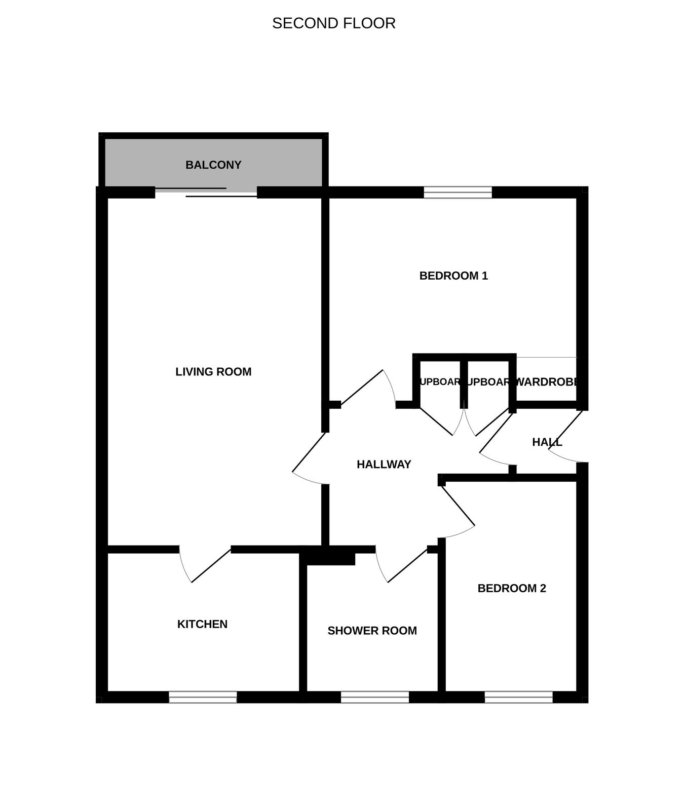 21, Priors Court, Tewkesbury floorplan
