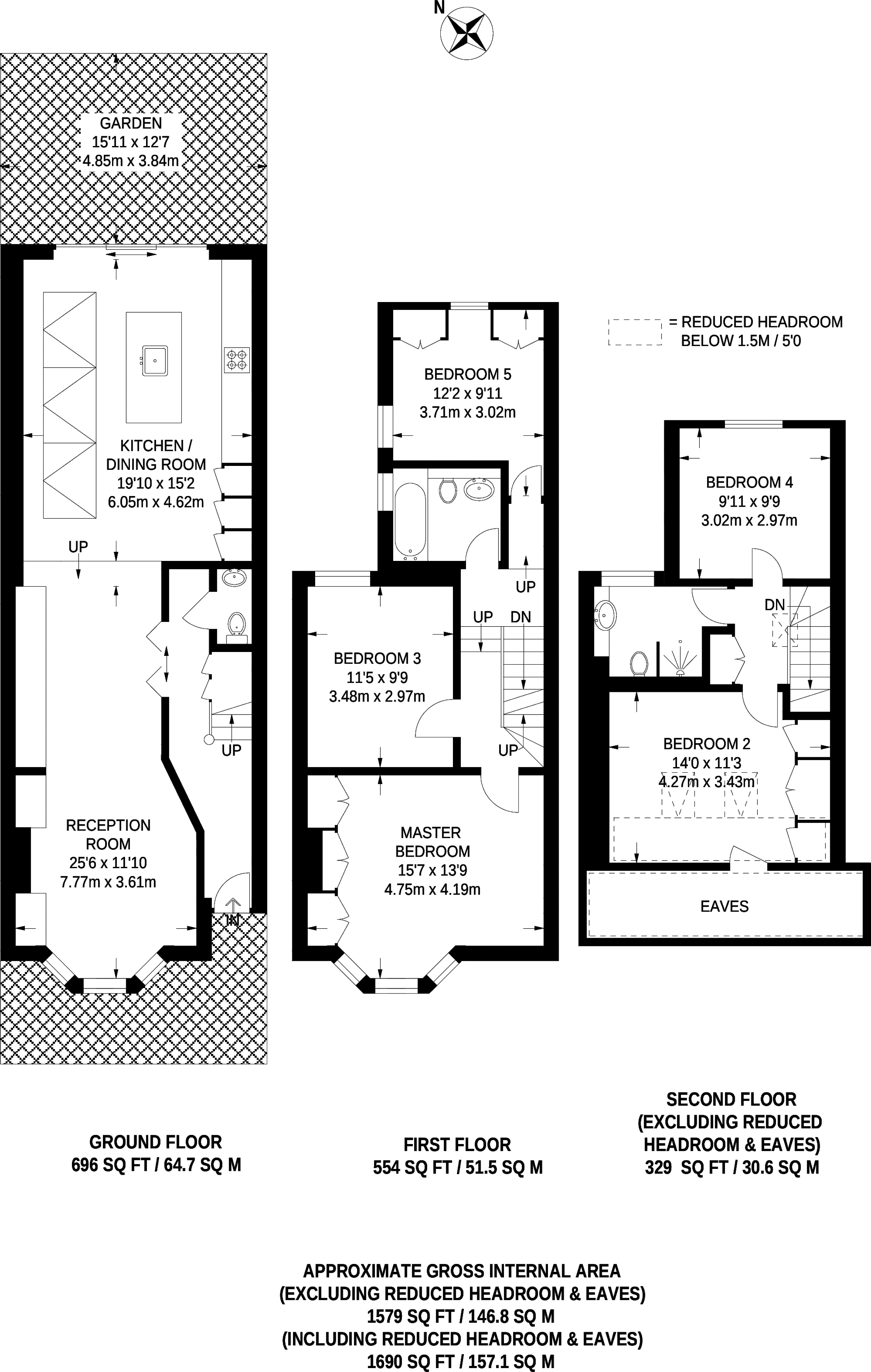 5 Bedrooms Terraced house to rent in Kimbell Gardens, Bishop's Park SW6
