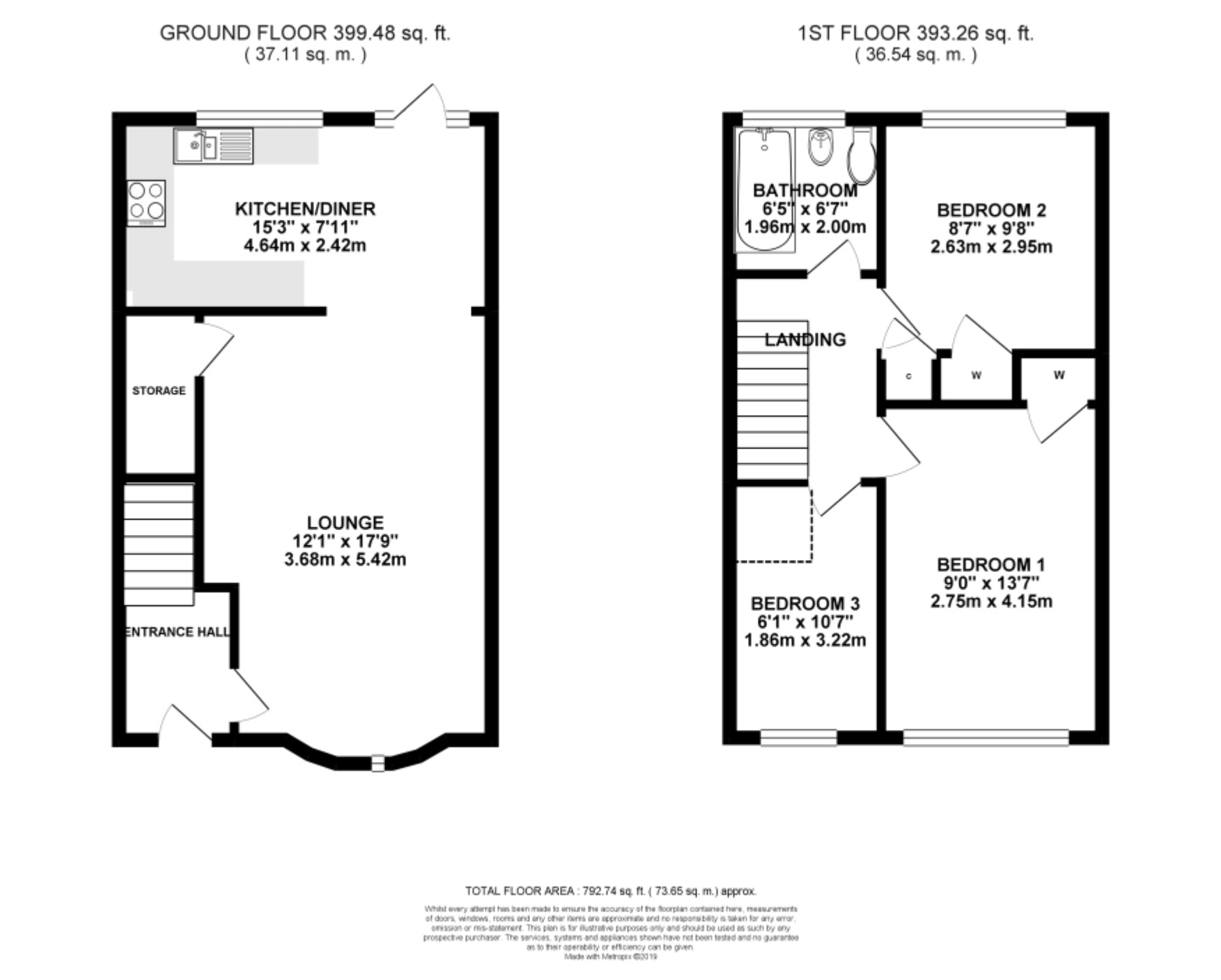 3 Bedrooms Terraced house for sale in Coppertree Walk, Chatham ME5