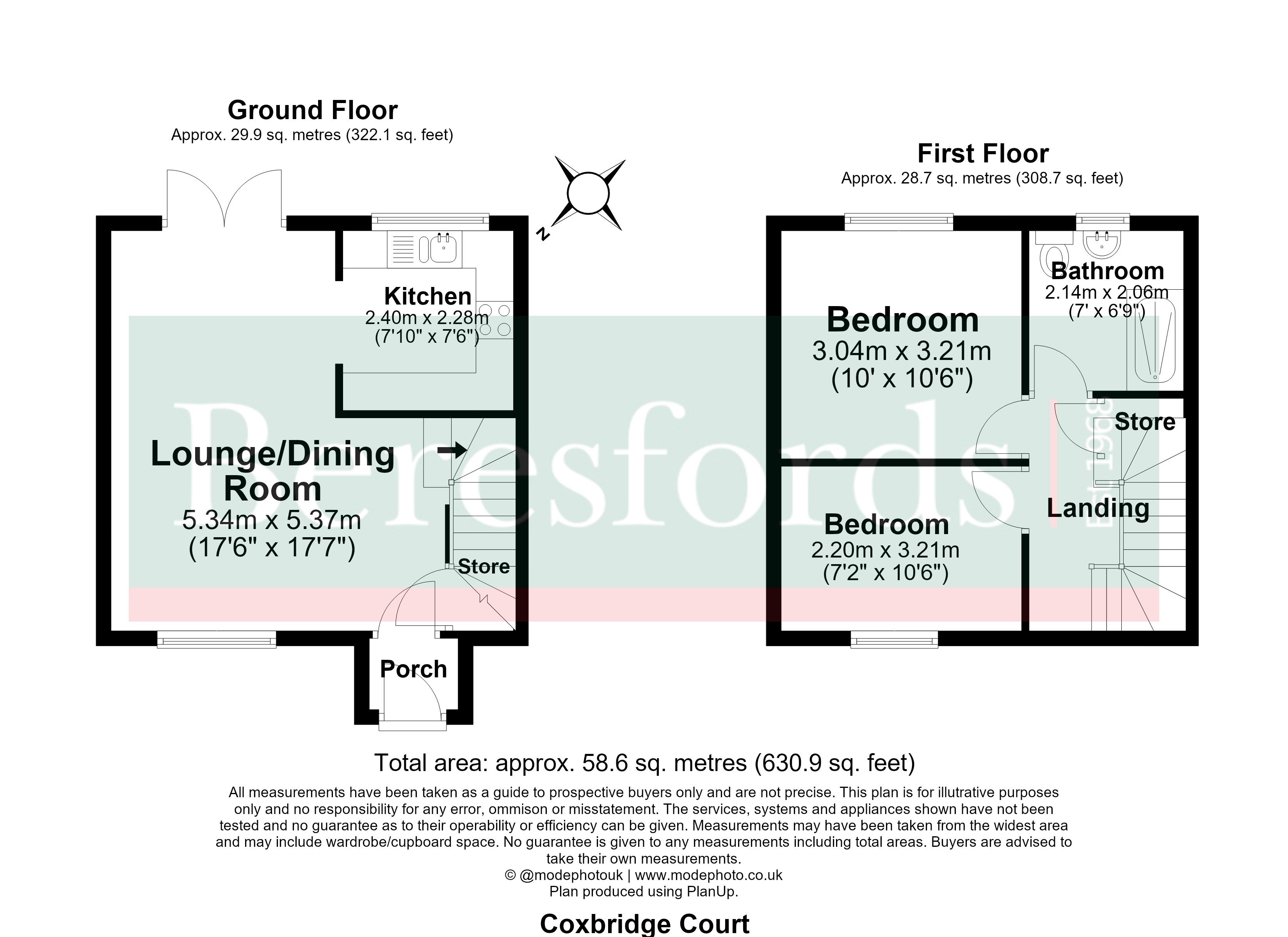 Coxbridge Court, Essex floorplan