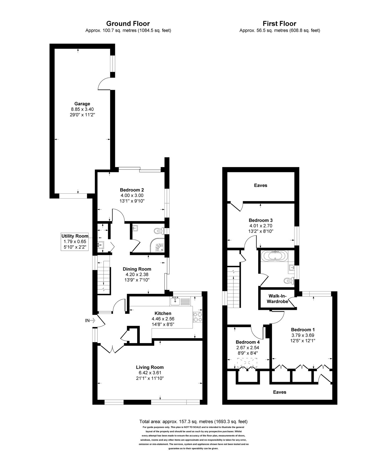 17, Bell Acre, Letchworth Garden City floorplan