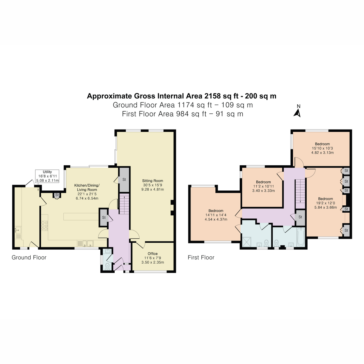 54, Appleton Road, Cumnor floorplan