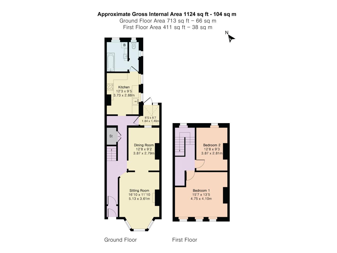 26, Gifford Place, Plymouth floorplan