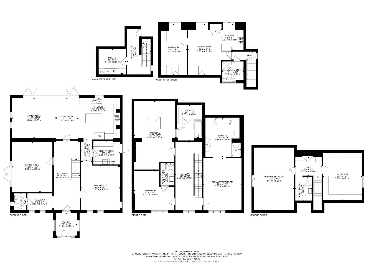 Granary Lodge, High Road, Loughton floorplan