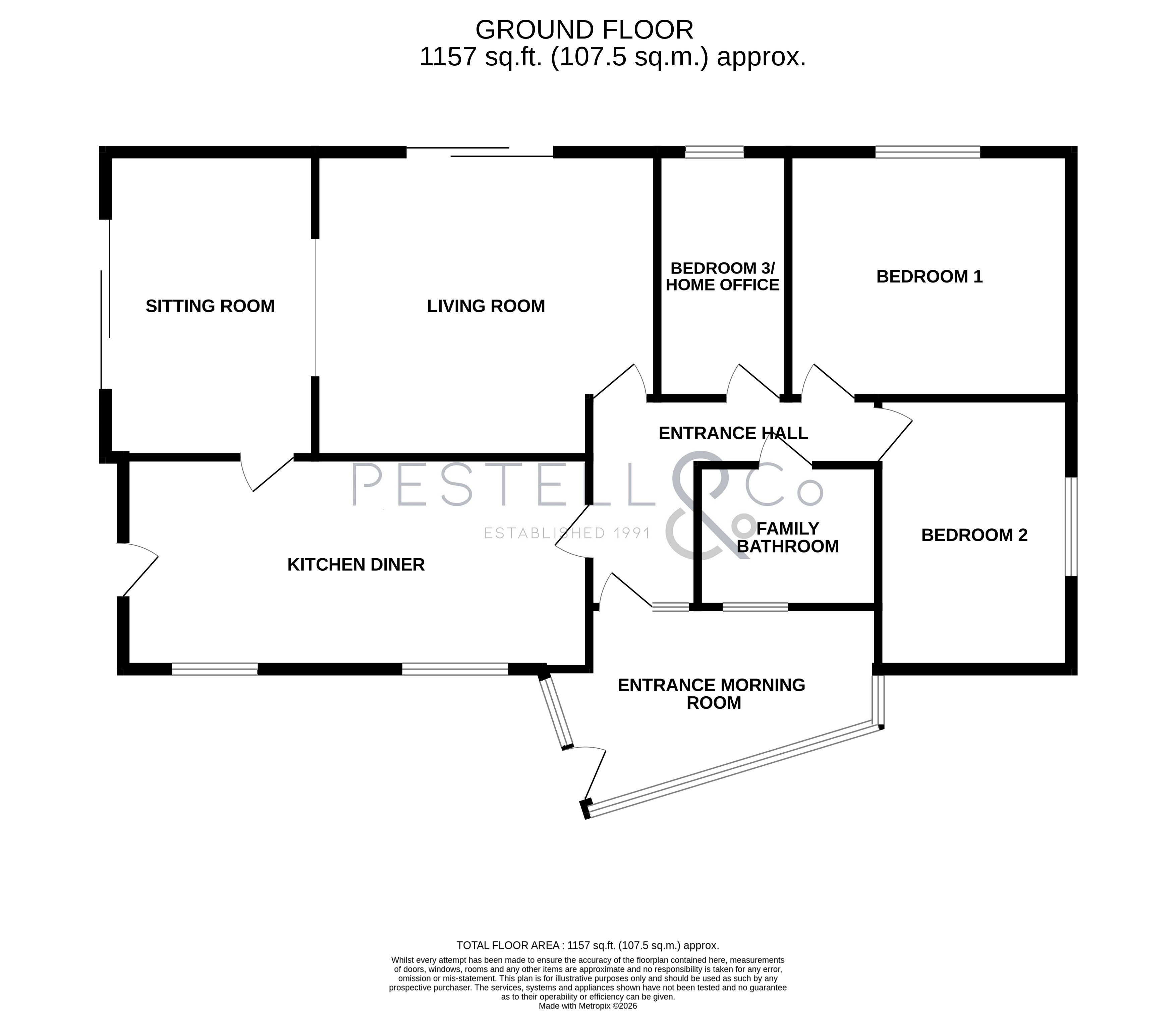 Chequers Road, Chelmsford floorplan
