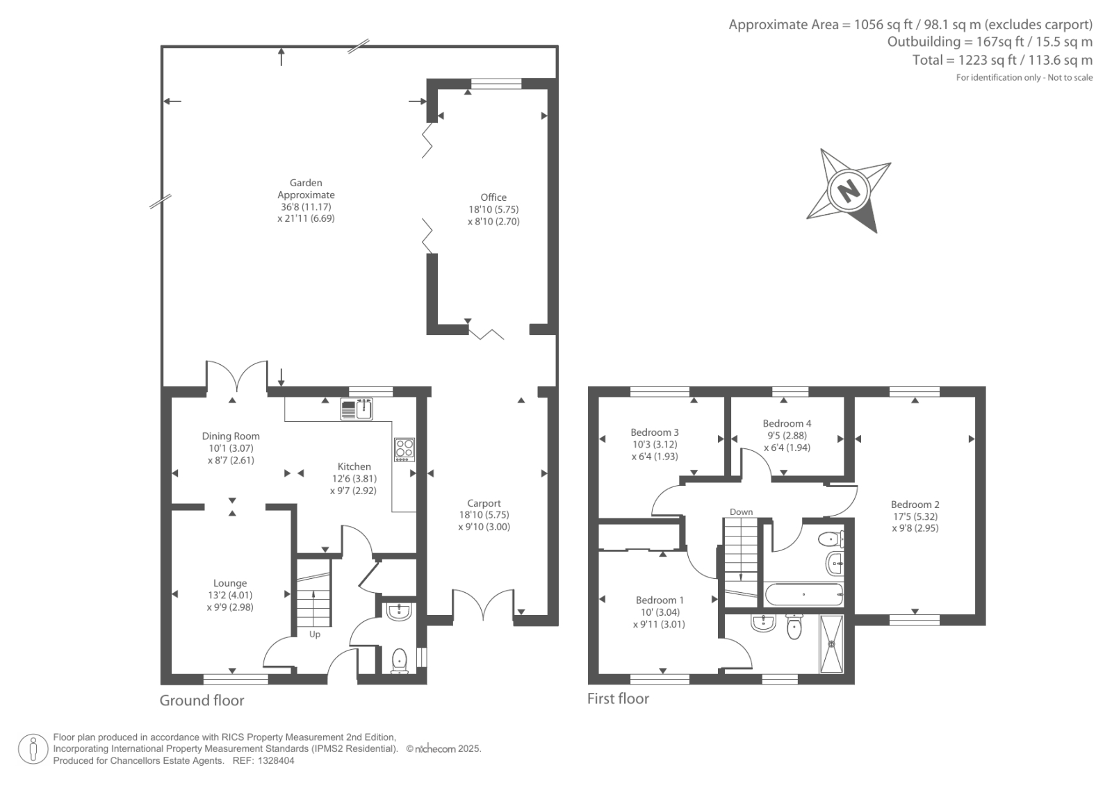 8, Epsom Way, Bicester floorplan