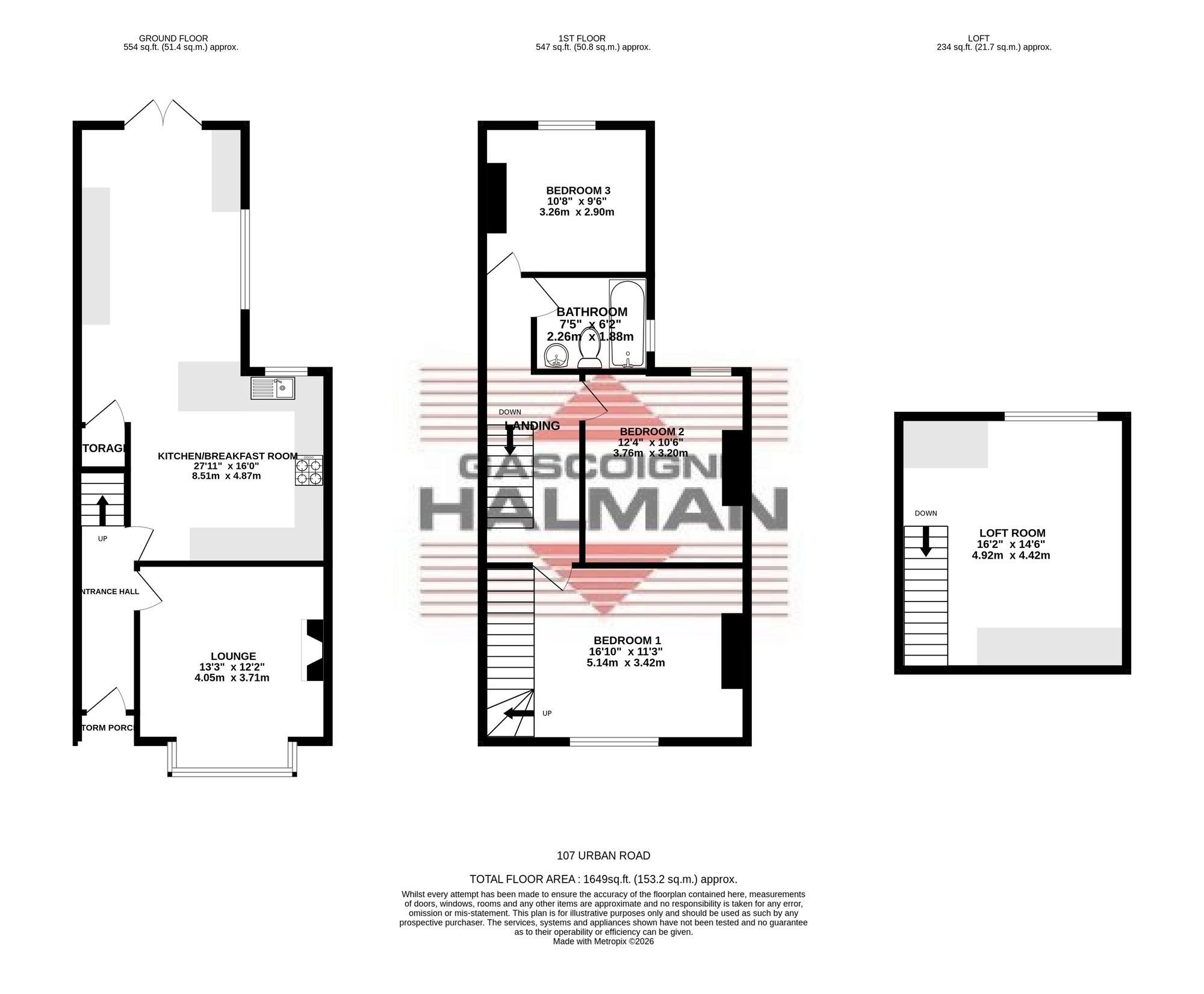 107 Urban Road, Sale floorplan