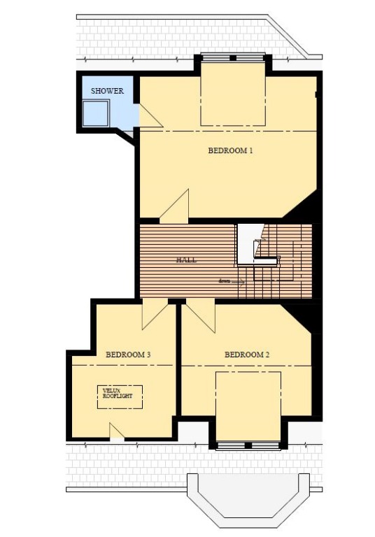 2 Bedrooms Semi-detached house to rent in Westhall Gardens, Bruntsfield, Edinburgh EH10