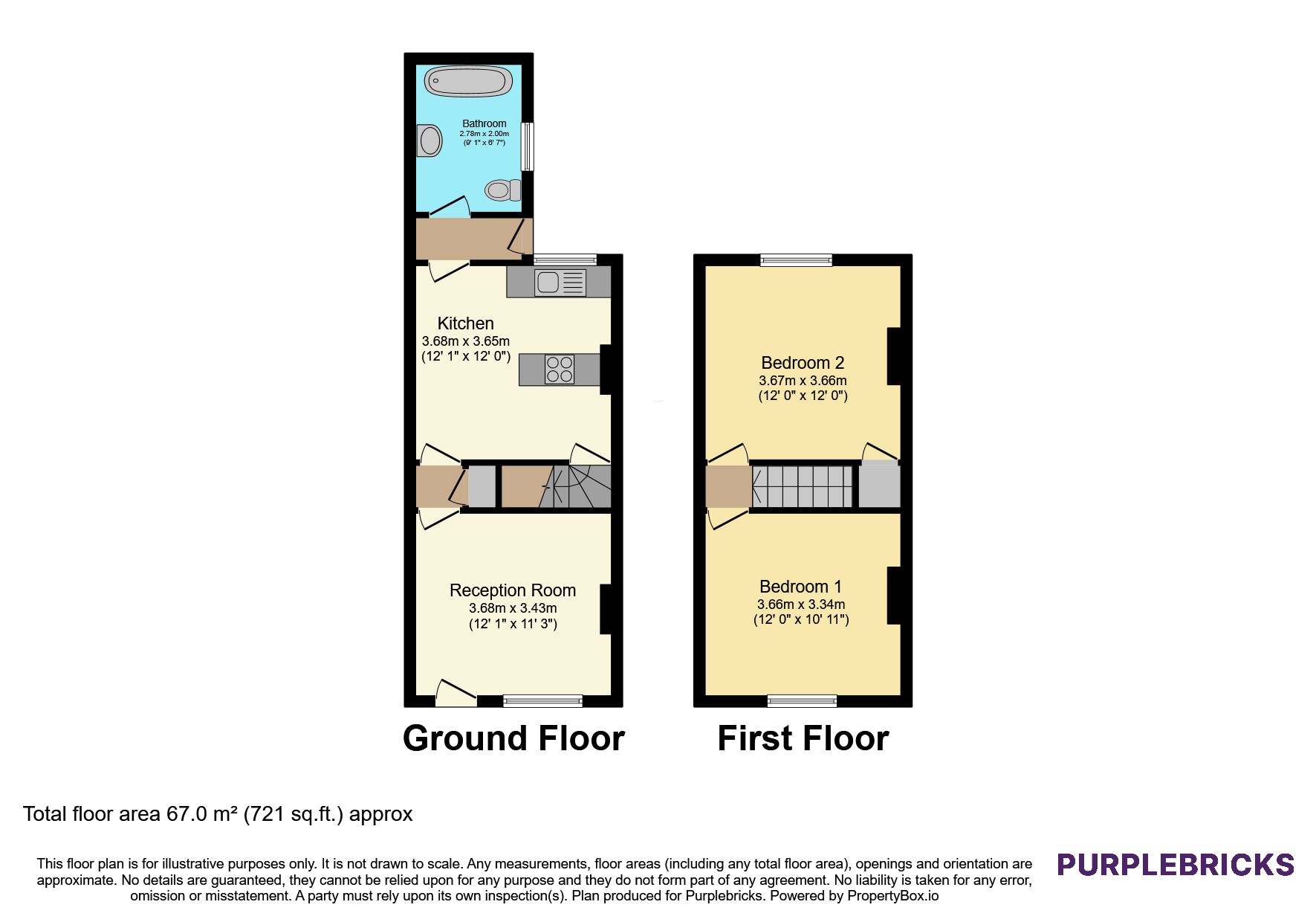 27, Grainger Street, Dudley floorplan