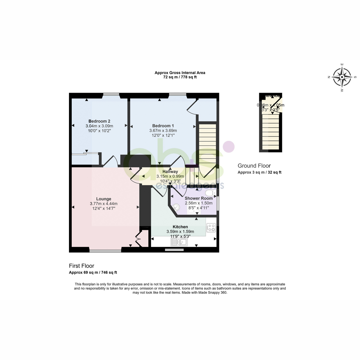 169, Kingsmills, Elgin floorplan