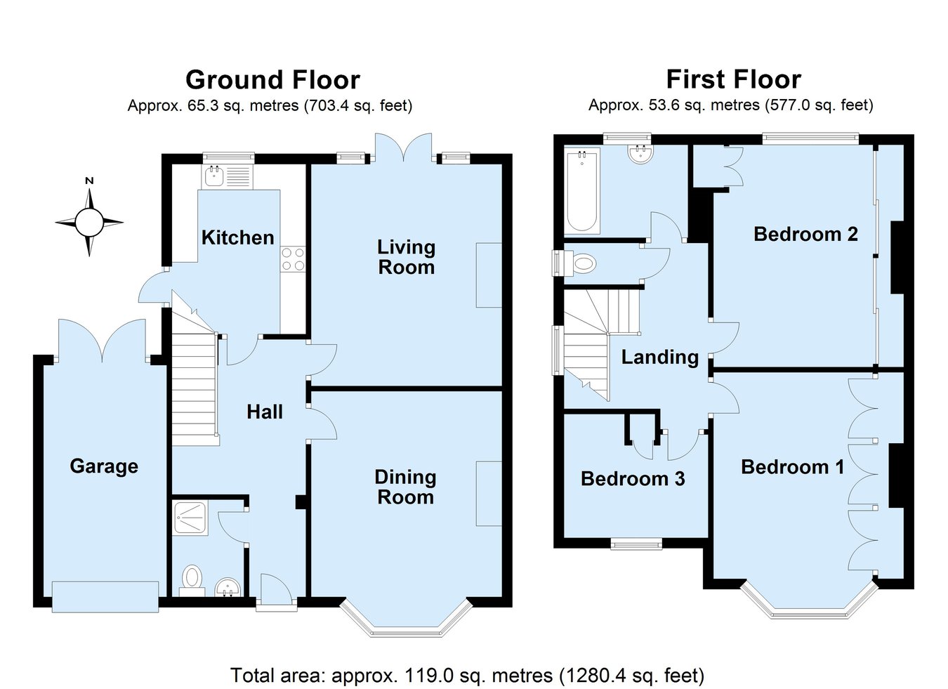 126, Kingsway, Orpington floorplan
