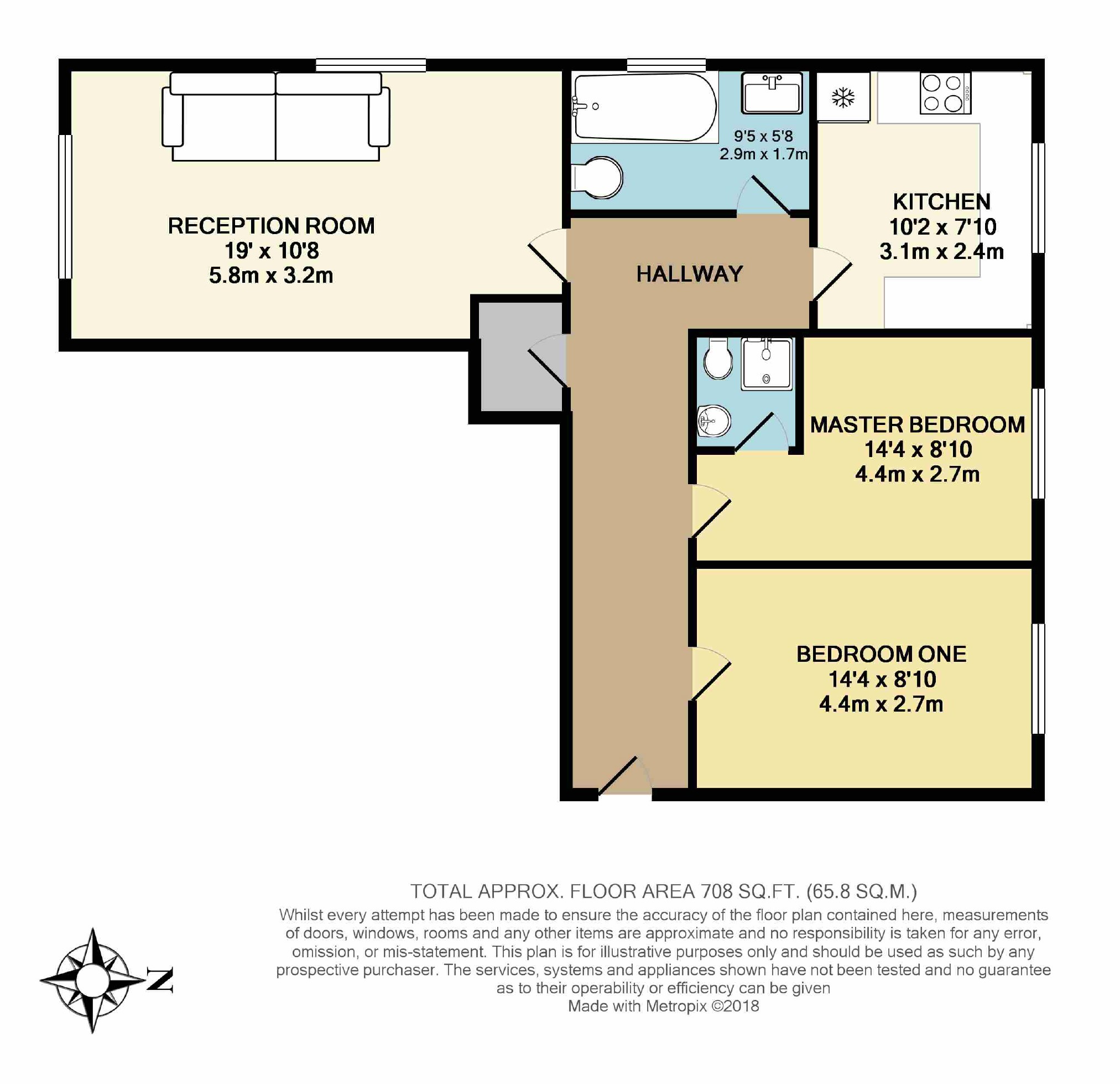 2 Bedrooms Flat for sale in Kinnaird Close, Taplow, Buckinghamshire SL1