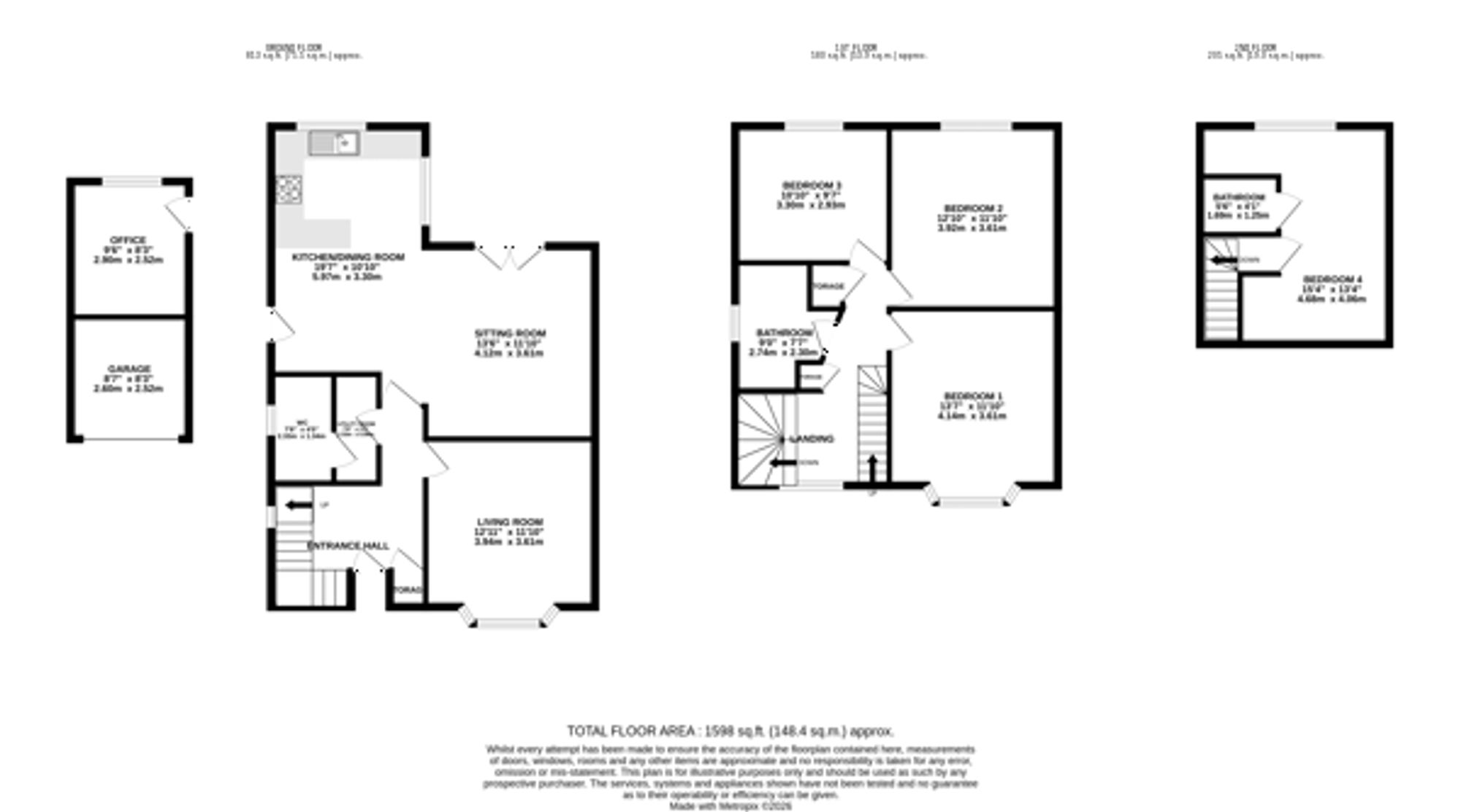 Rectory Lane, Lymm floorplan