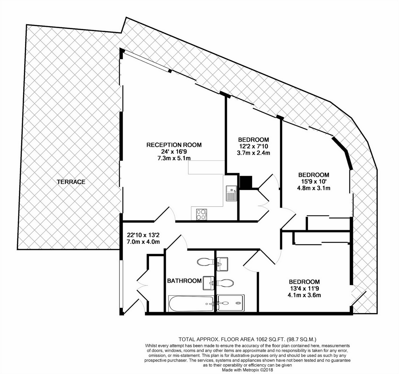 3 Bedrooms Flat for sale in Elizabeth Apartments, Dickens Yard, London W5
