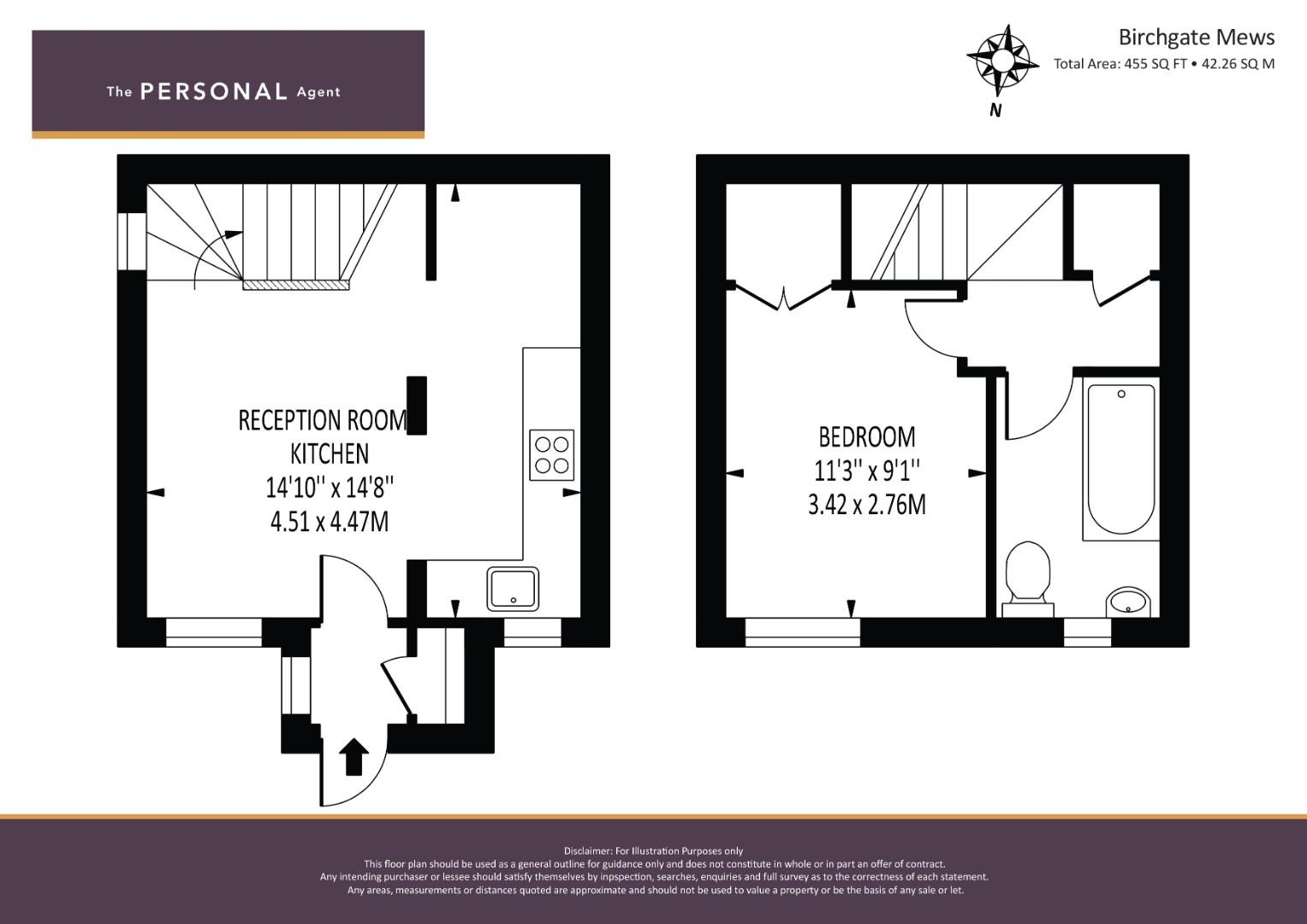 1, Birchgate Mews, Bidhams Crescent, Tadworth floorplan