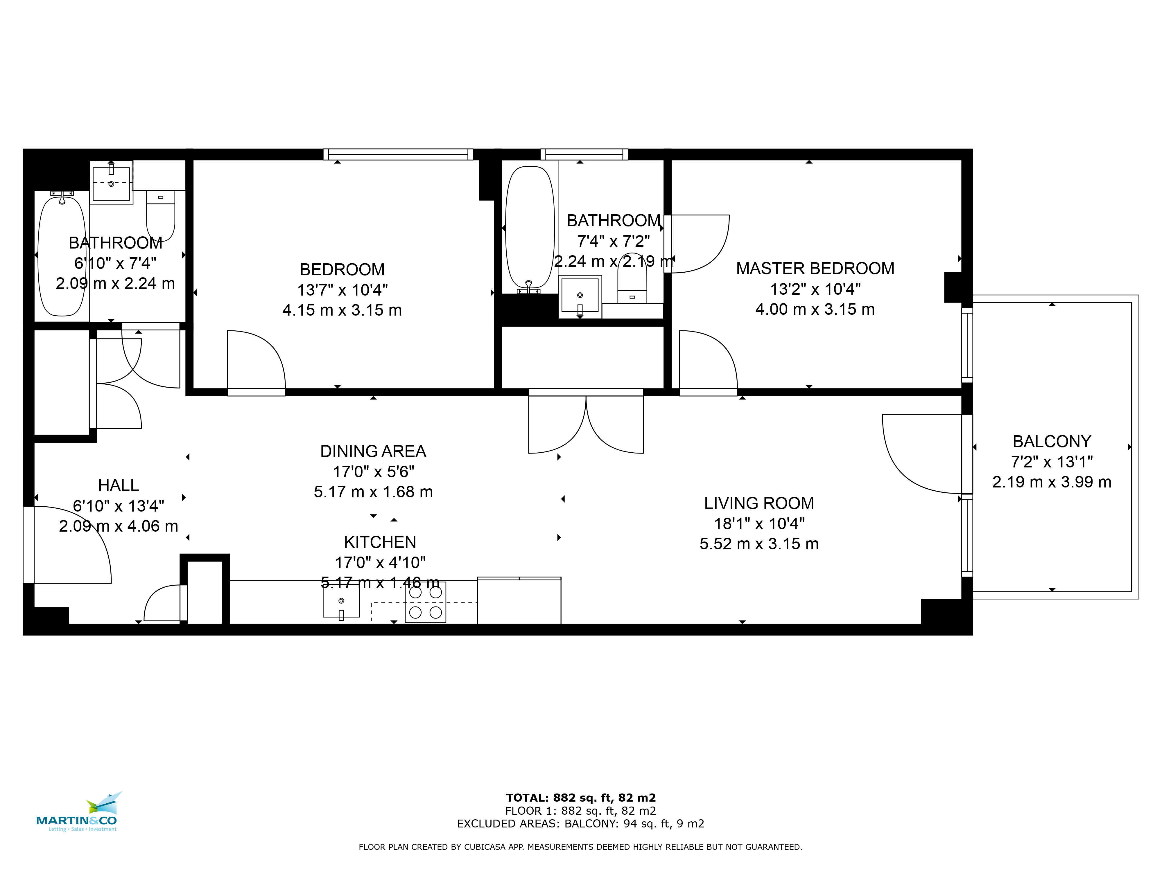 Ilford Hill, Ilford floorplan