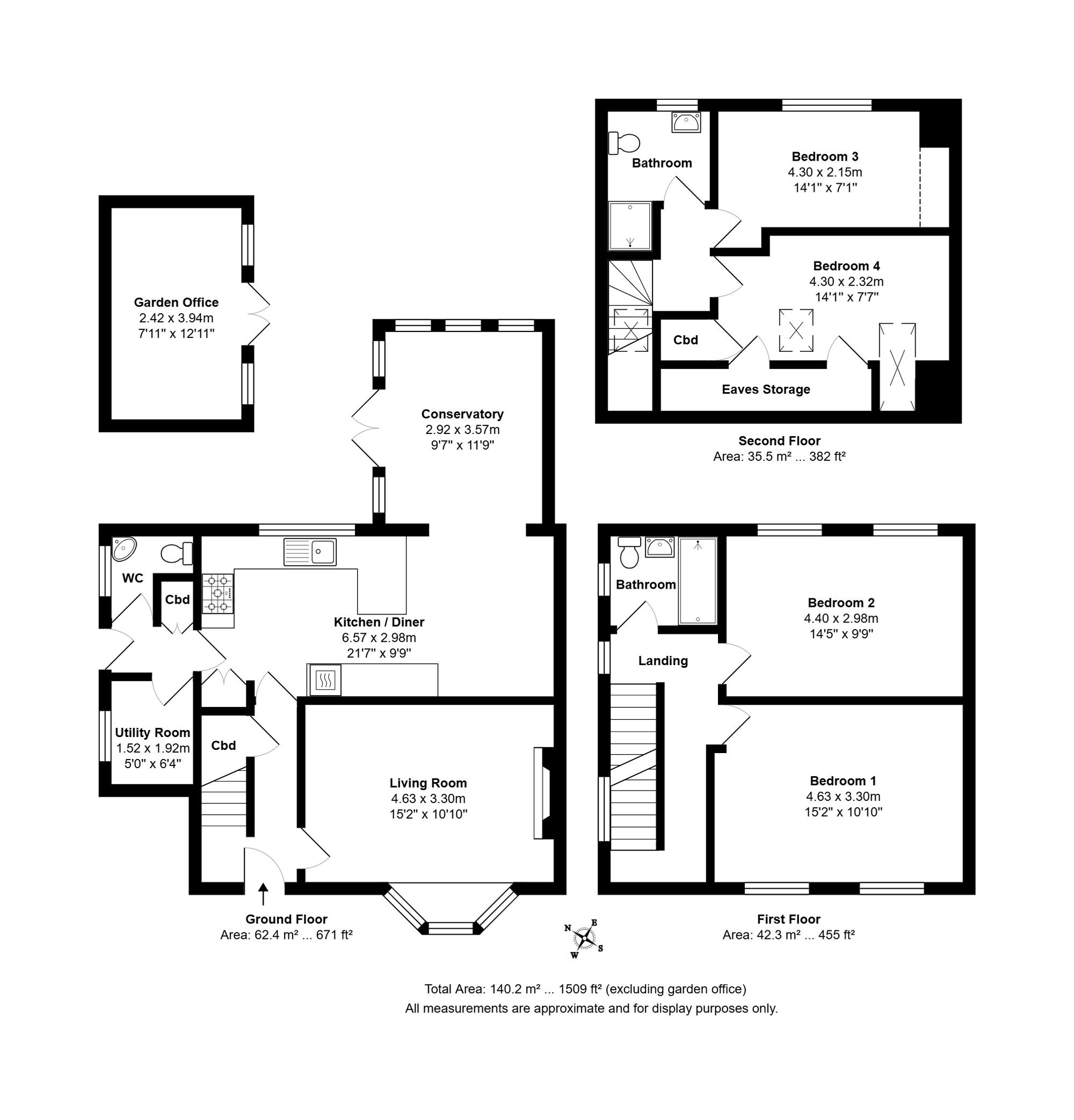 51 Arthurs Avenue, Harrogate floorplan