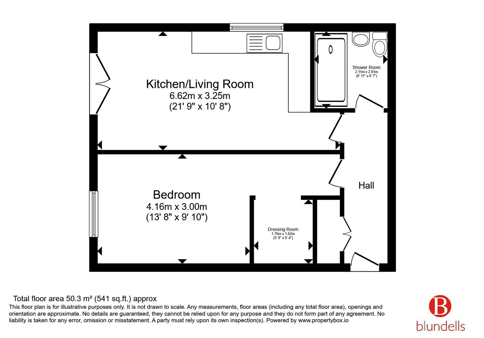 Flat 3, Markham Quay,, Camlough Walk, Derbyshire floorplan