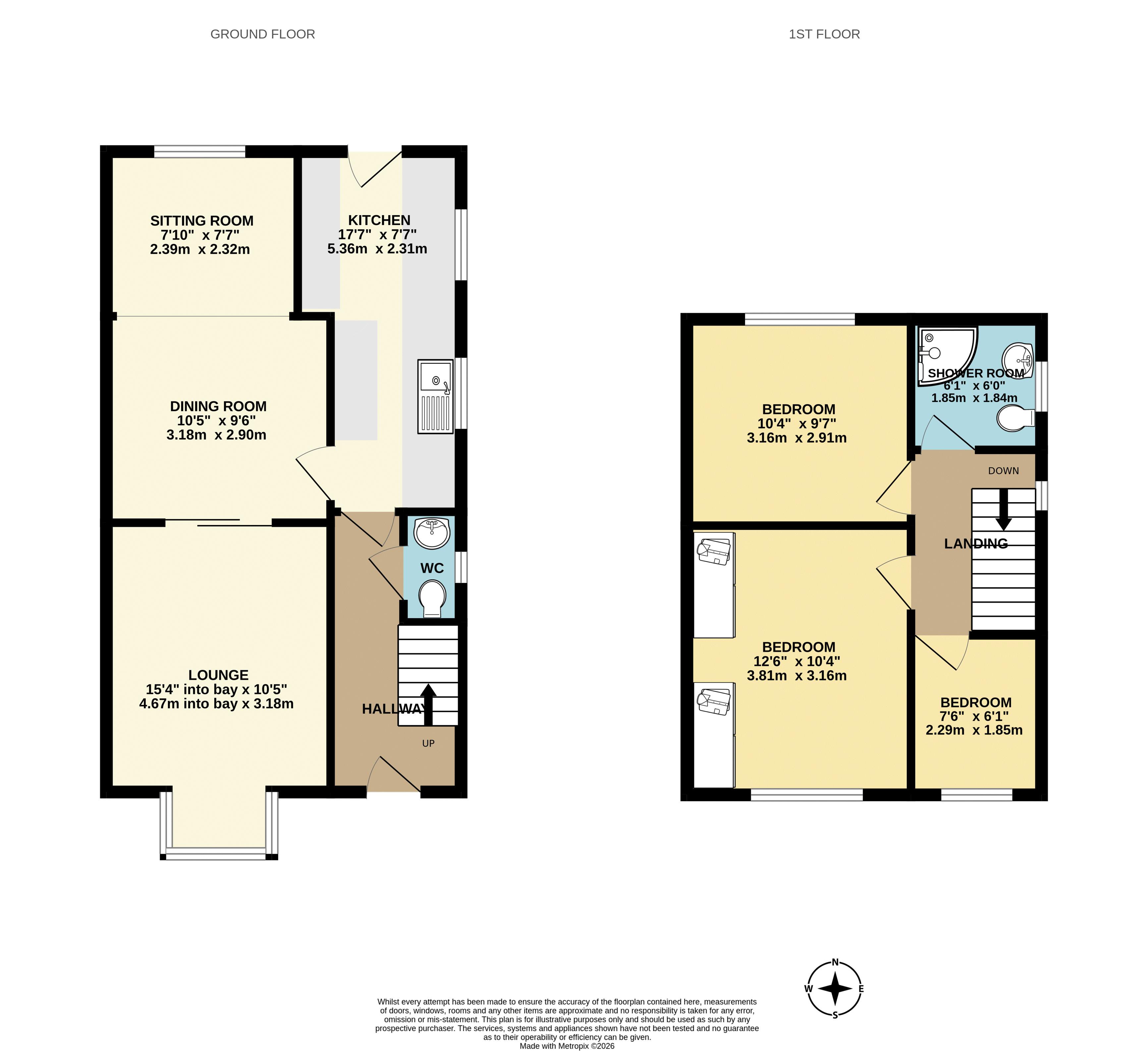 103, Baysdale Road, Scunthorpe floorplan