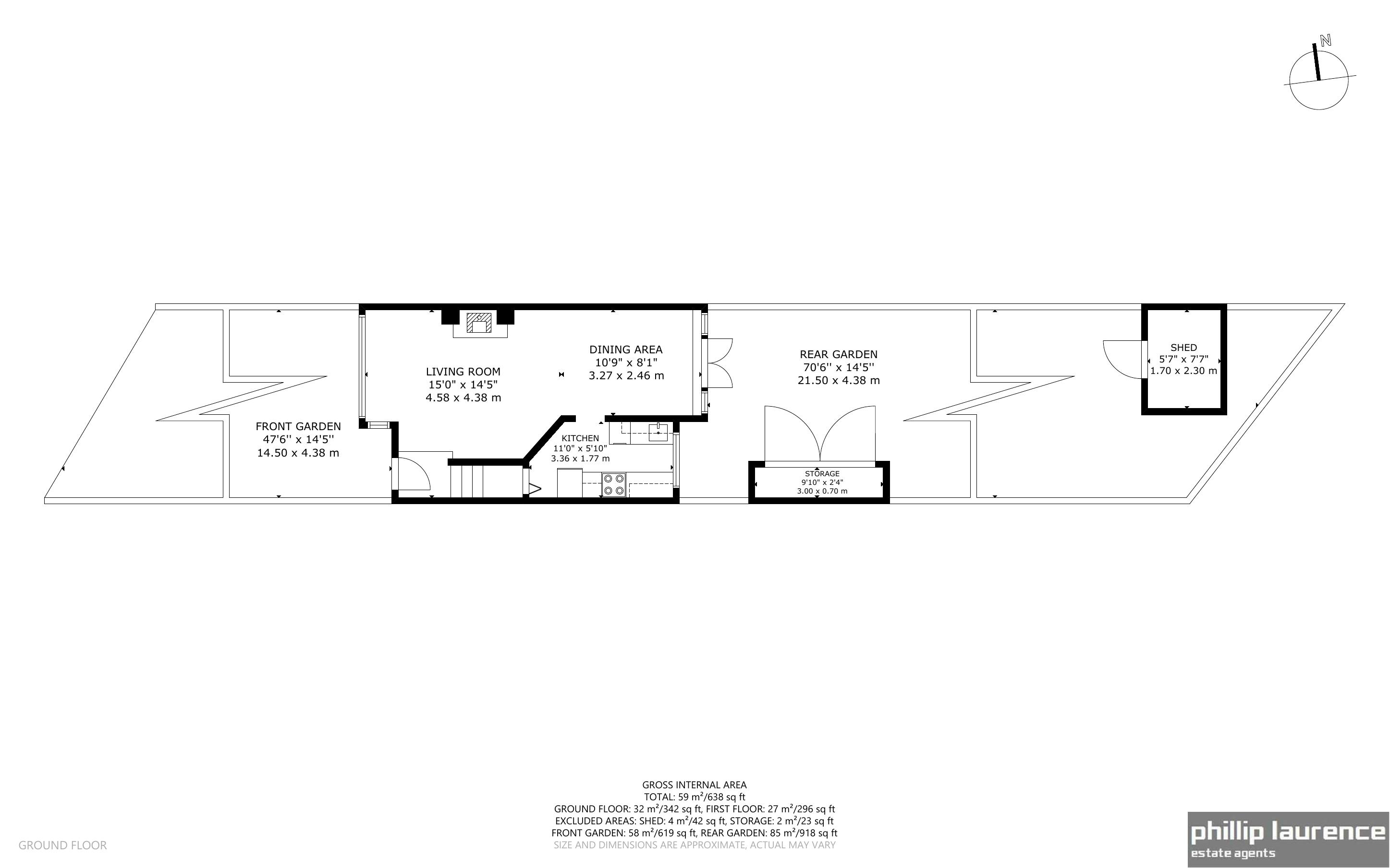 162, Woodrow Avenue, Hayes floorplan