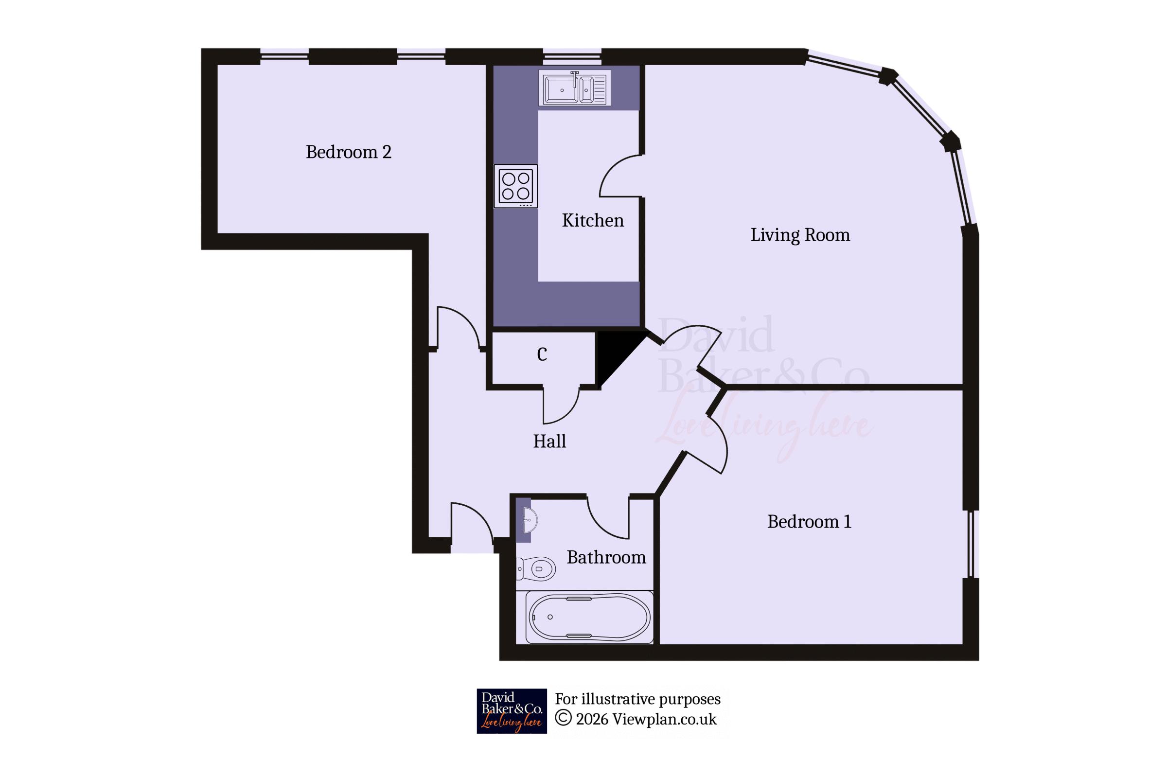 Llwyn Passat, Penarth floorplan