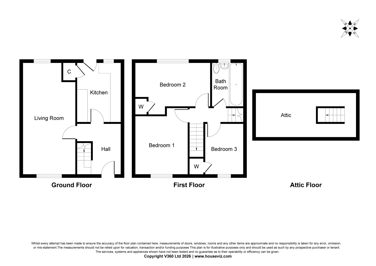 15 Croe Place, Kilmarnock floorplan