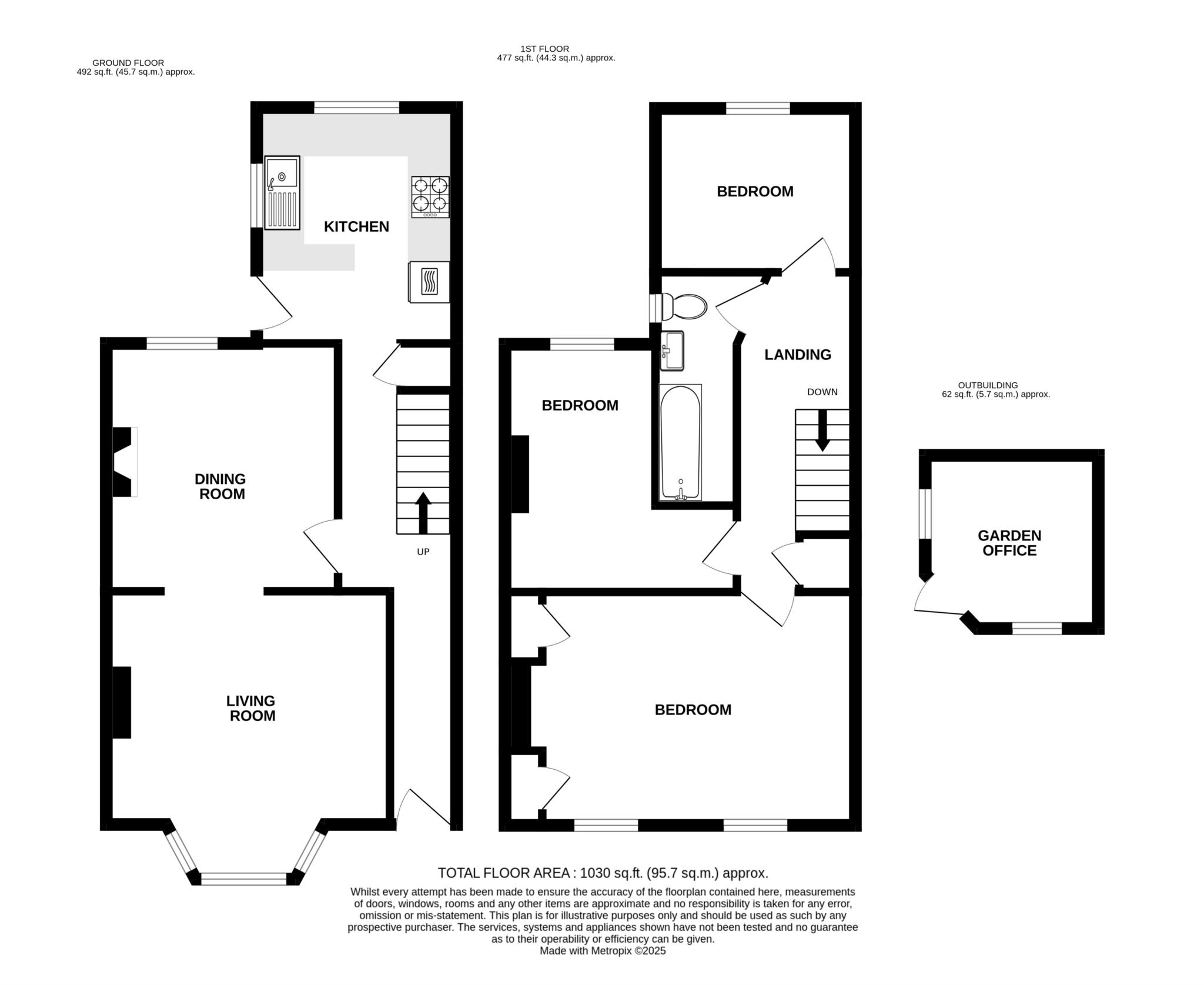 8, Monceux Road, Eastbourne floorplan