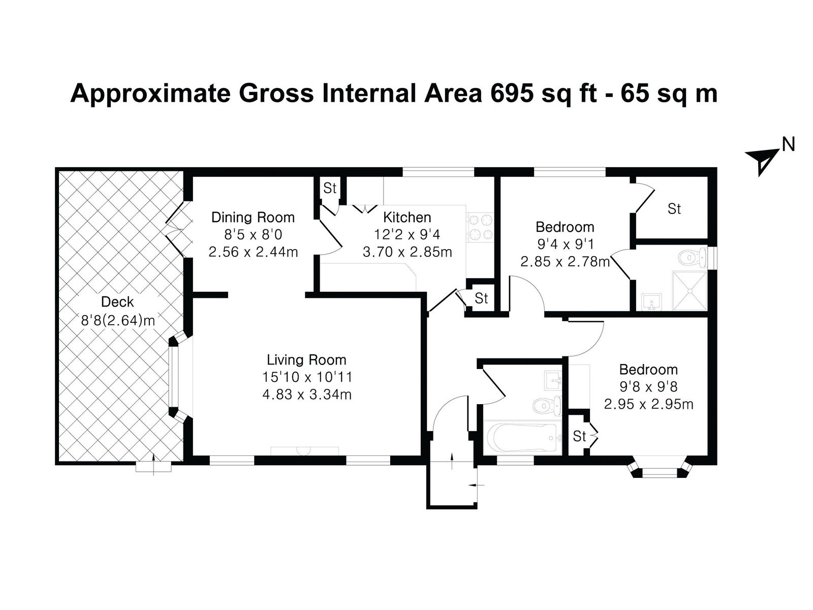 28 The Thatches, Modbury floorplan