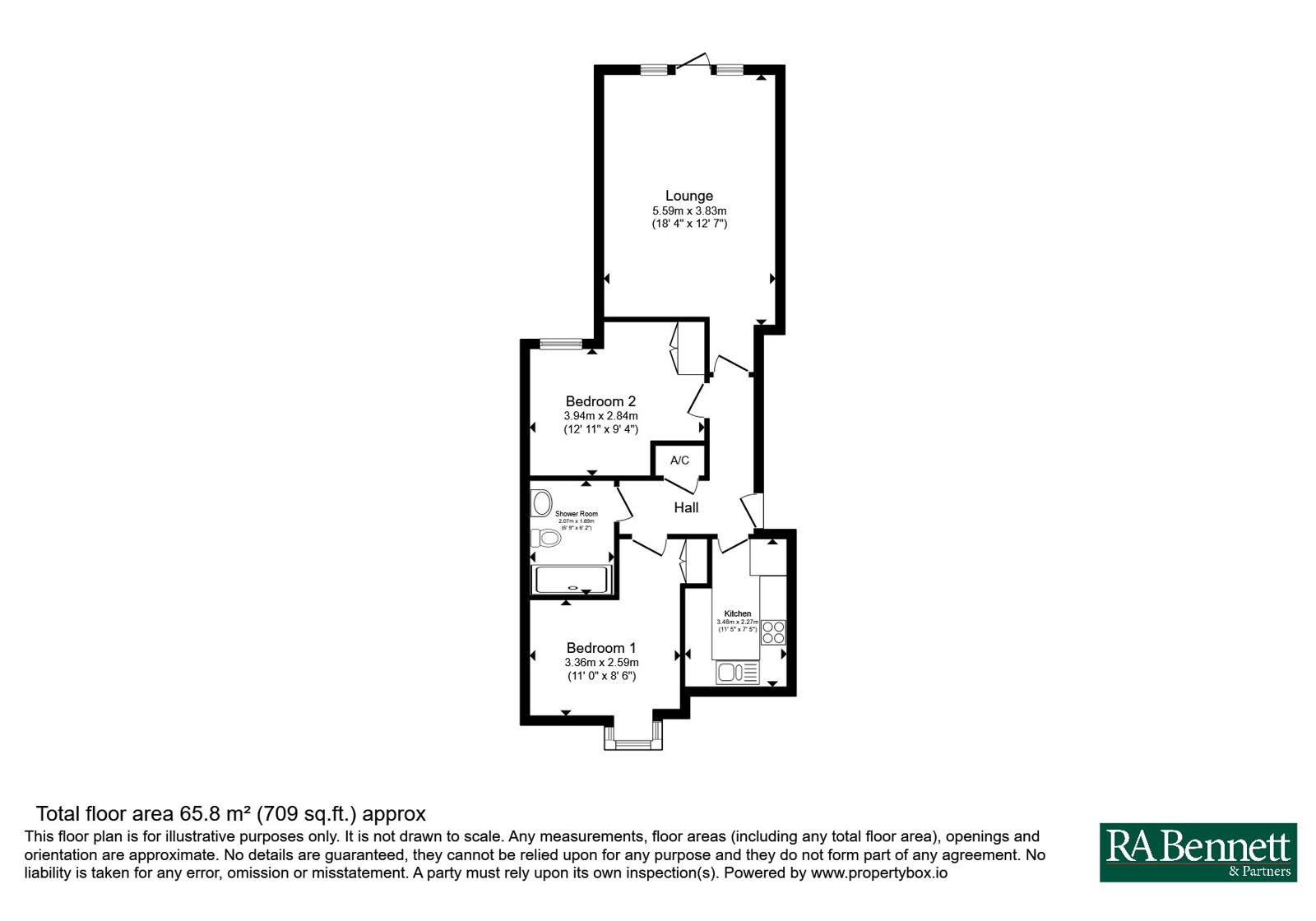 24 Coachmans Court,, Station Road, Gloucestershire floorplan