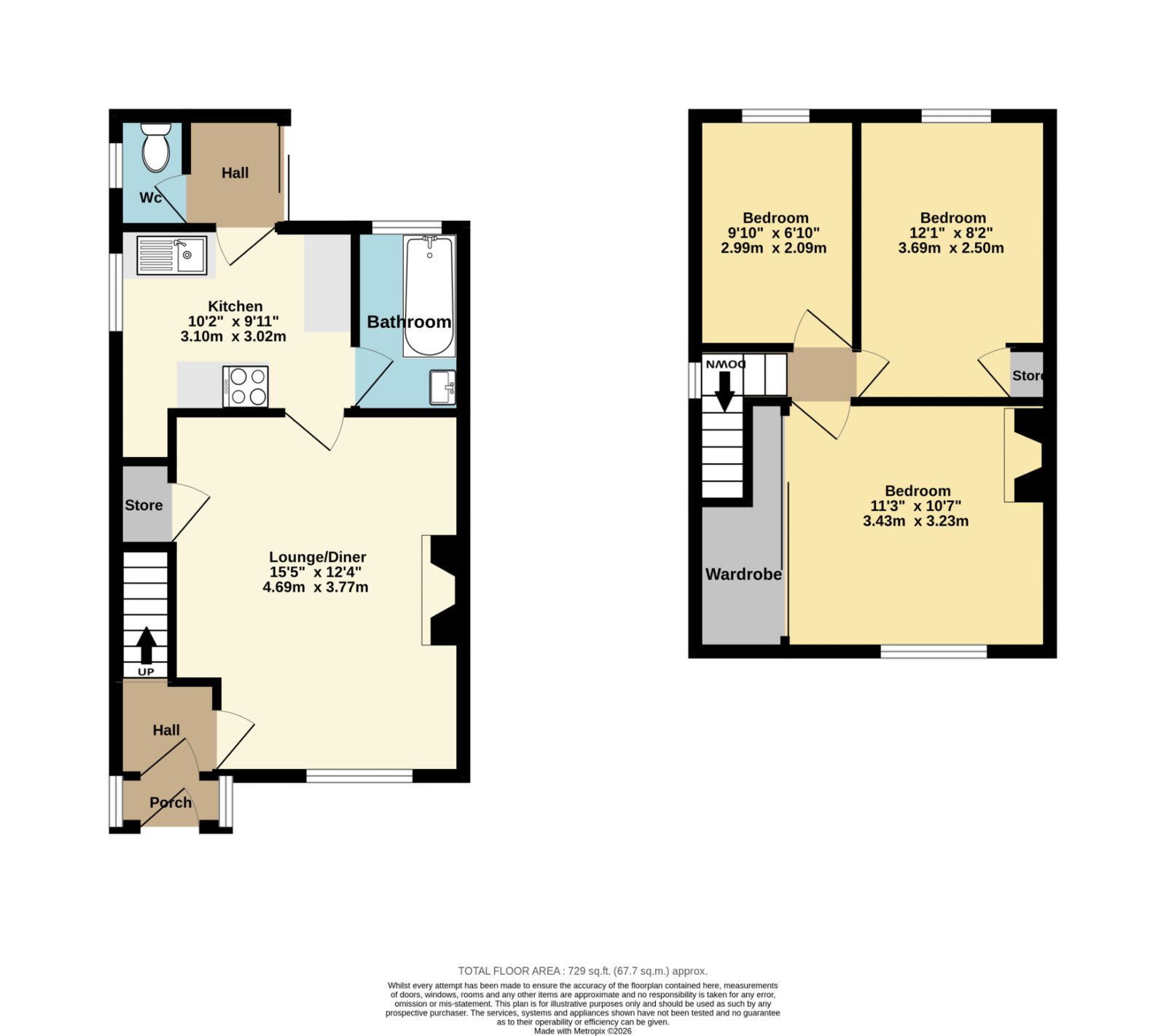5 Blacketts Farm Cottages,, Blacketts Road, Sittingbourne floorplan