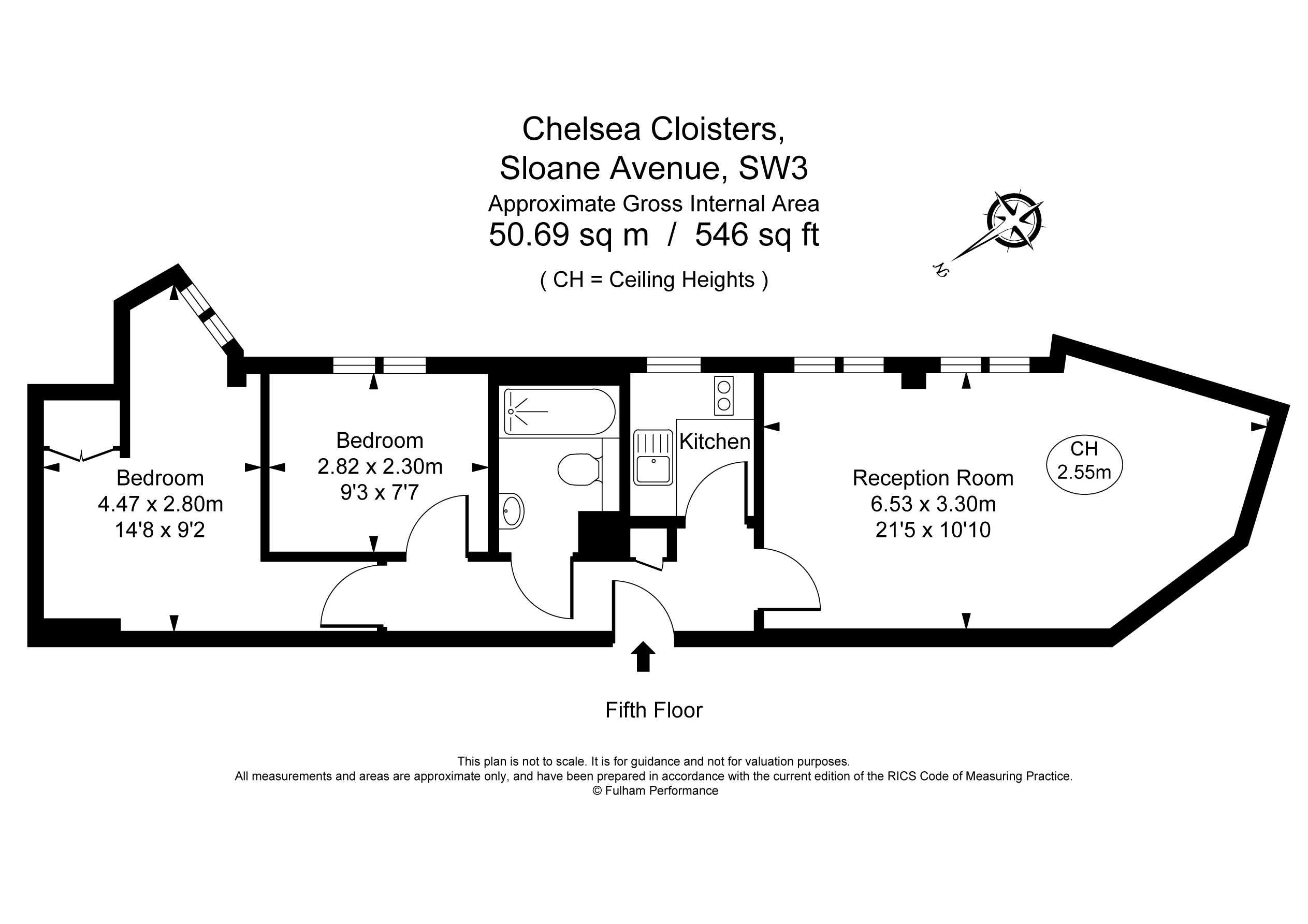 2 Bedrooms Flat to rent in Chelsea Cloisters, Sloane Avenue SW3
