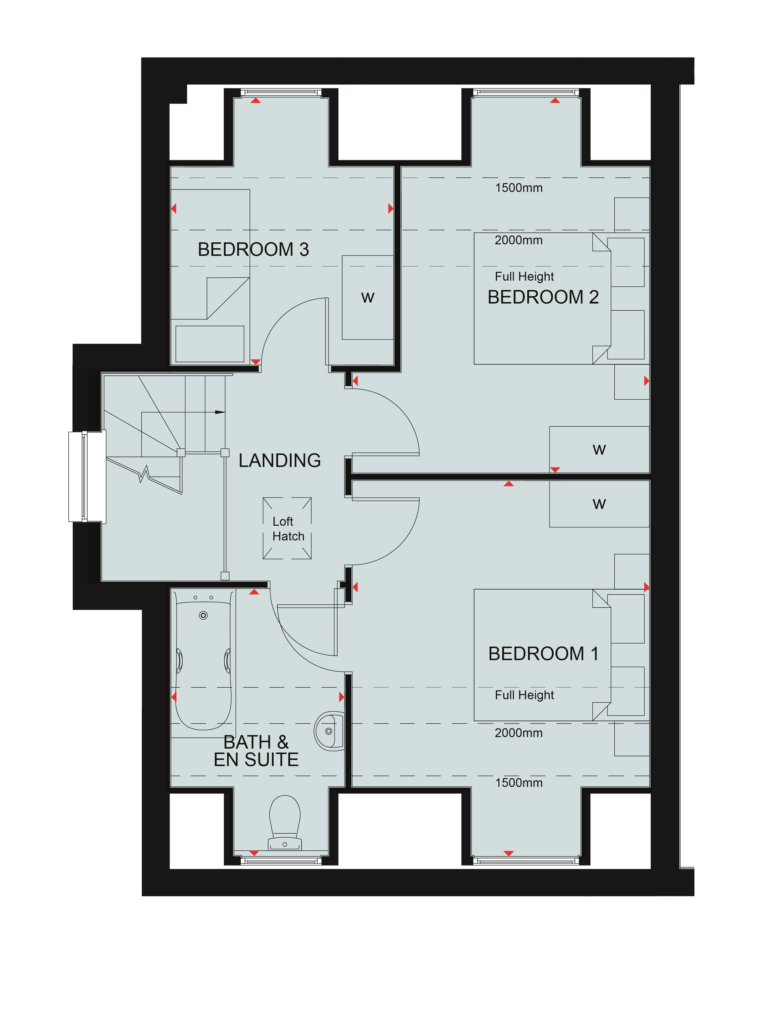 H8439167, Meadow Hill, Hexham Road, Throckley, Newcastle Upon Tyne floorplan