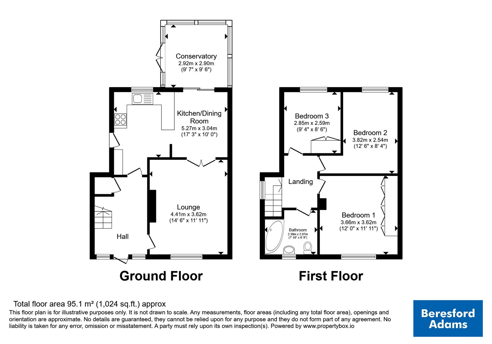18, Richmond Crescent, Chester floorplan