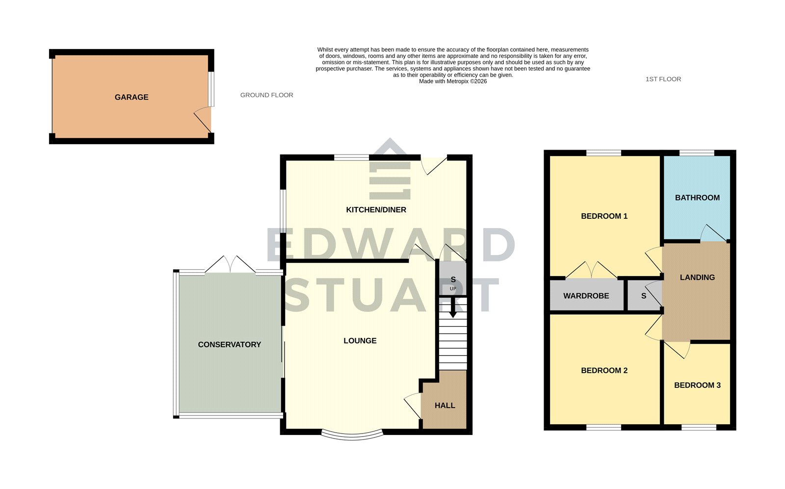 17, Haveswater Close, Cambridgeshire floorplan