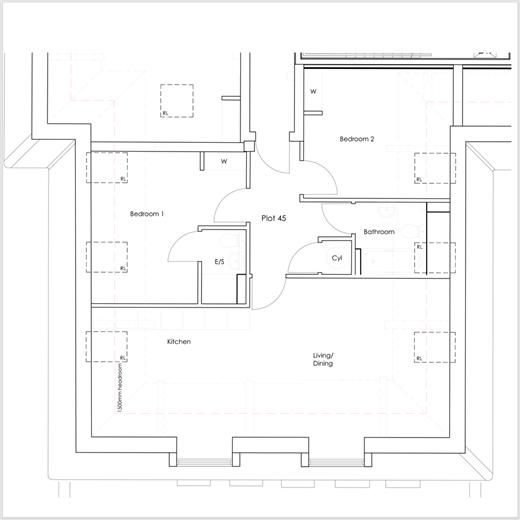 North Ash Road, New Ash Green, Longfield, Kent DA3, 2 bedroom flat for