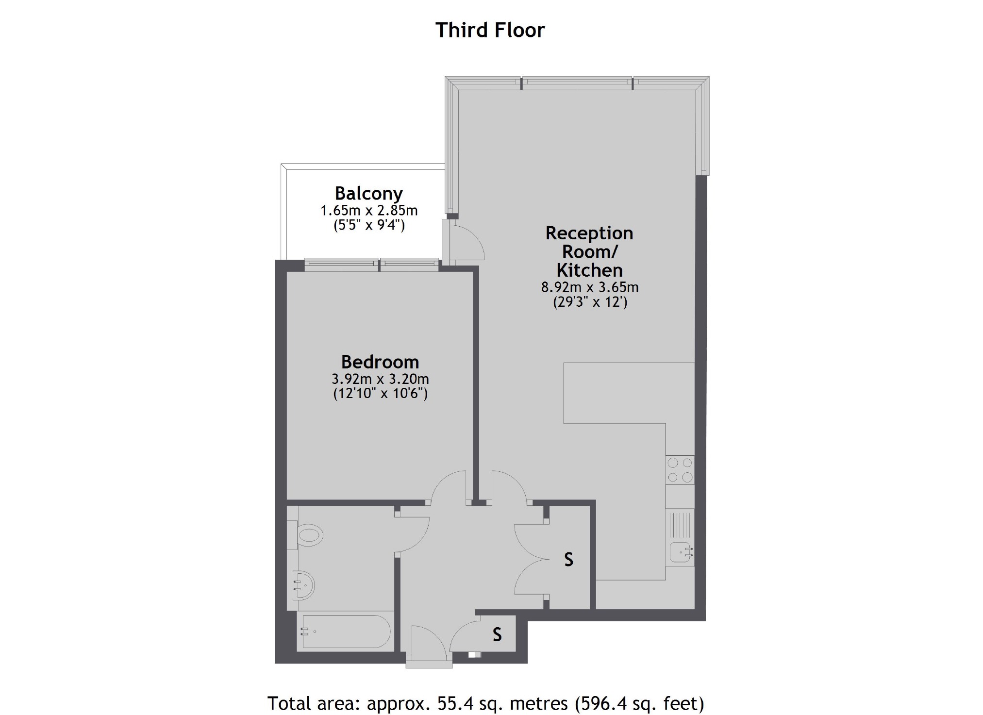 1 Bedrooms Flat for sale in Juniper Drive, London SW18