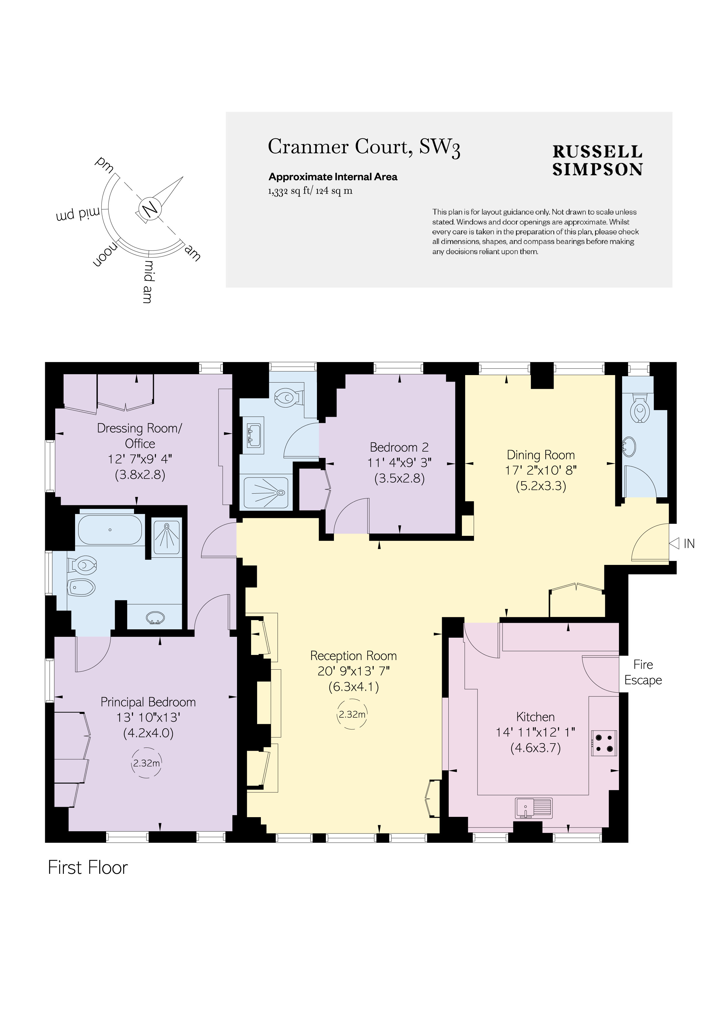 226,, Cranmer Court, Chelsea floorplan