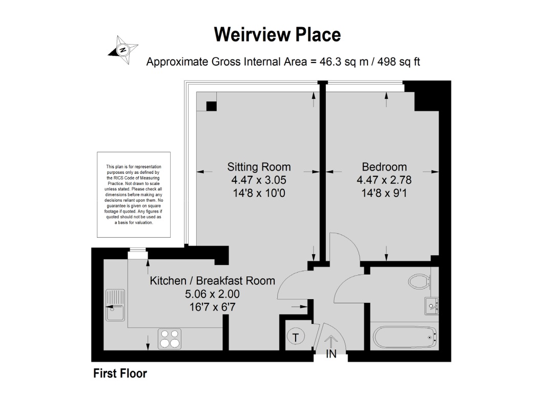 36 Weirview Place,, Catteshall Lane, Surrey floorplan